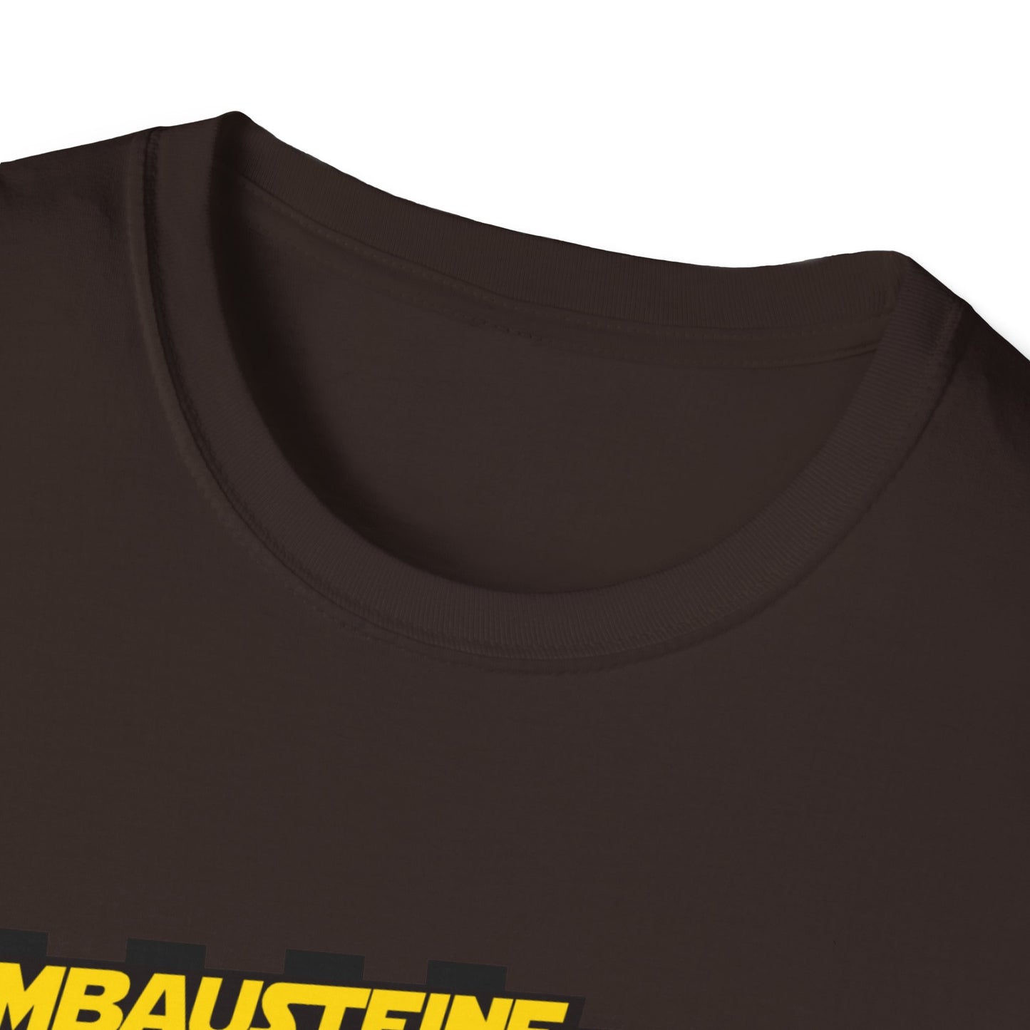 "Klemmbausteine - die Macht auf dem Bautisch!" Special-Black T-Shirt