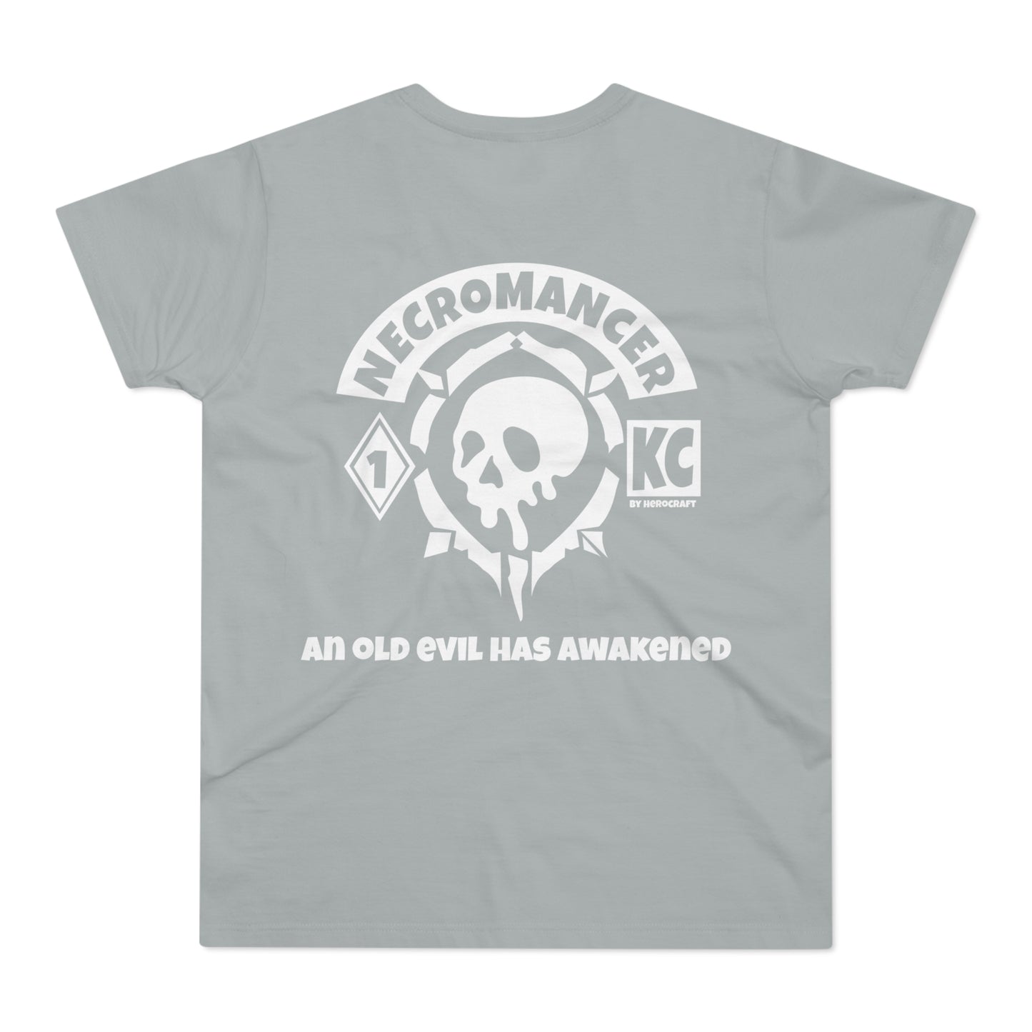 Men's Necromancer T-Shirt - Skull Design - Perfect for Gamers & Halloween