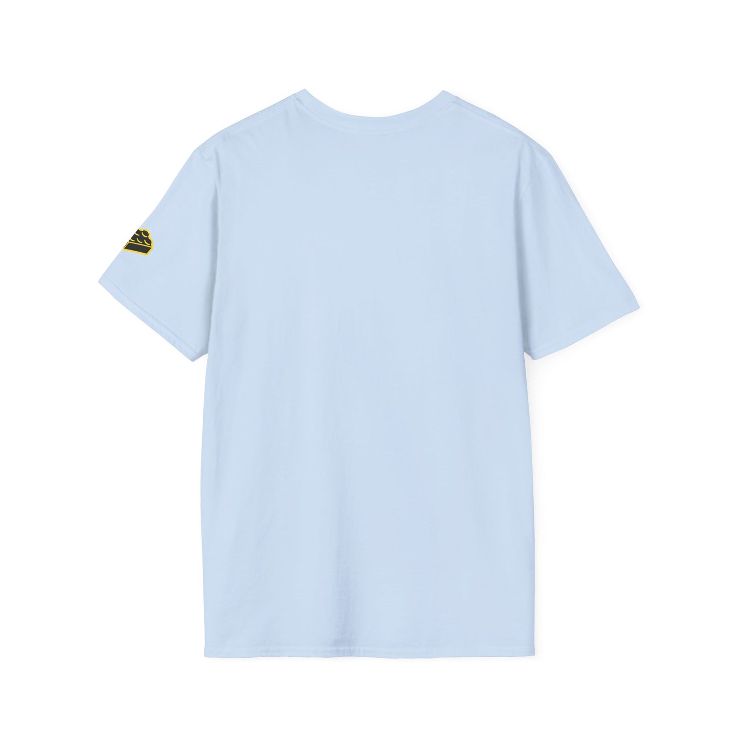 "Klemmbausteine - die Macht auf dem Bautisch!" Special-Black T-Shirt