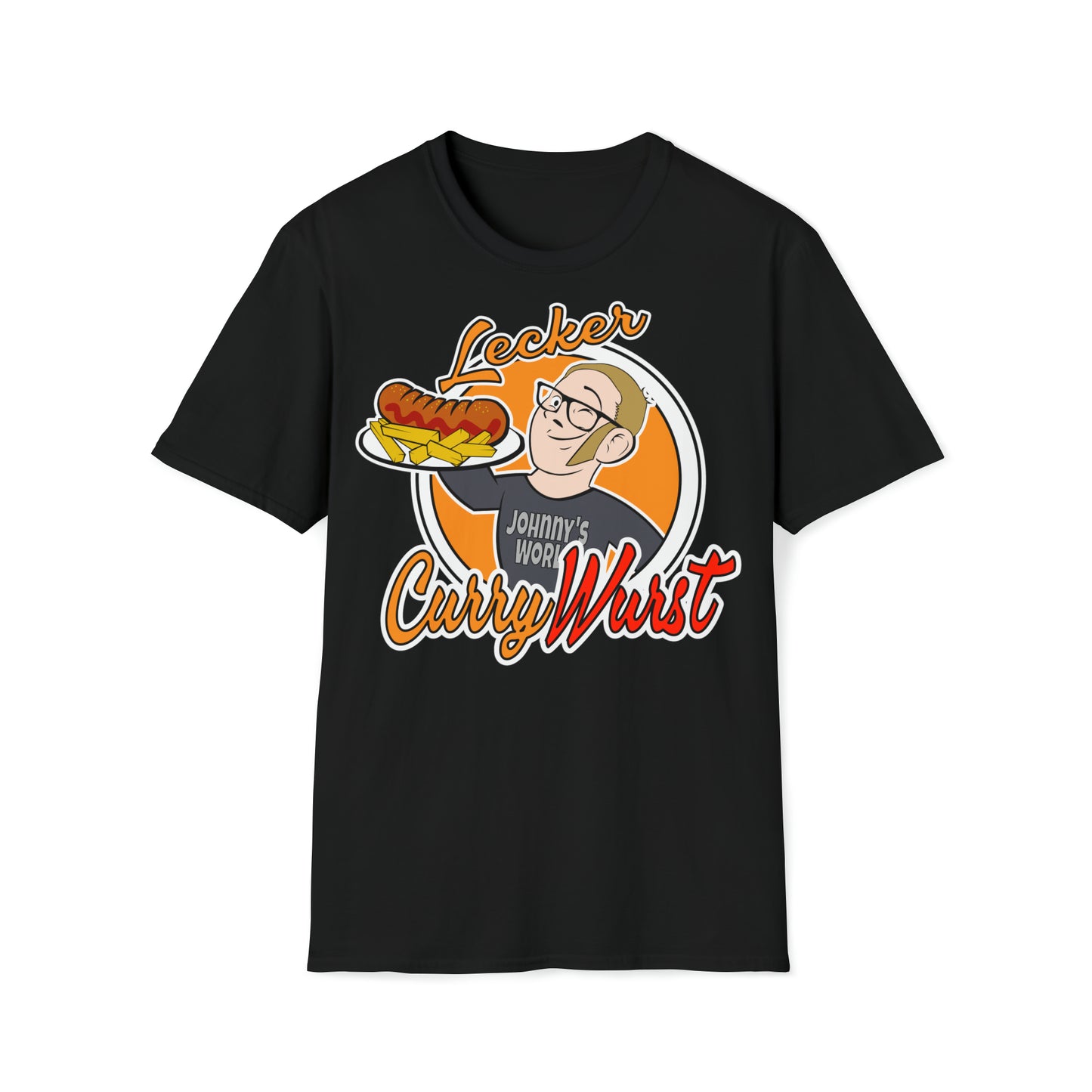 Johnnys Currywurst Unisex Softstyle T-Shirt