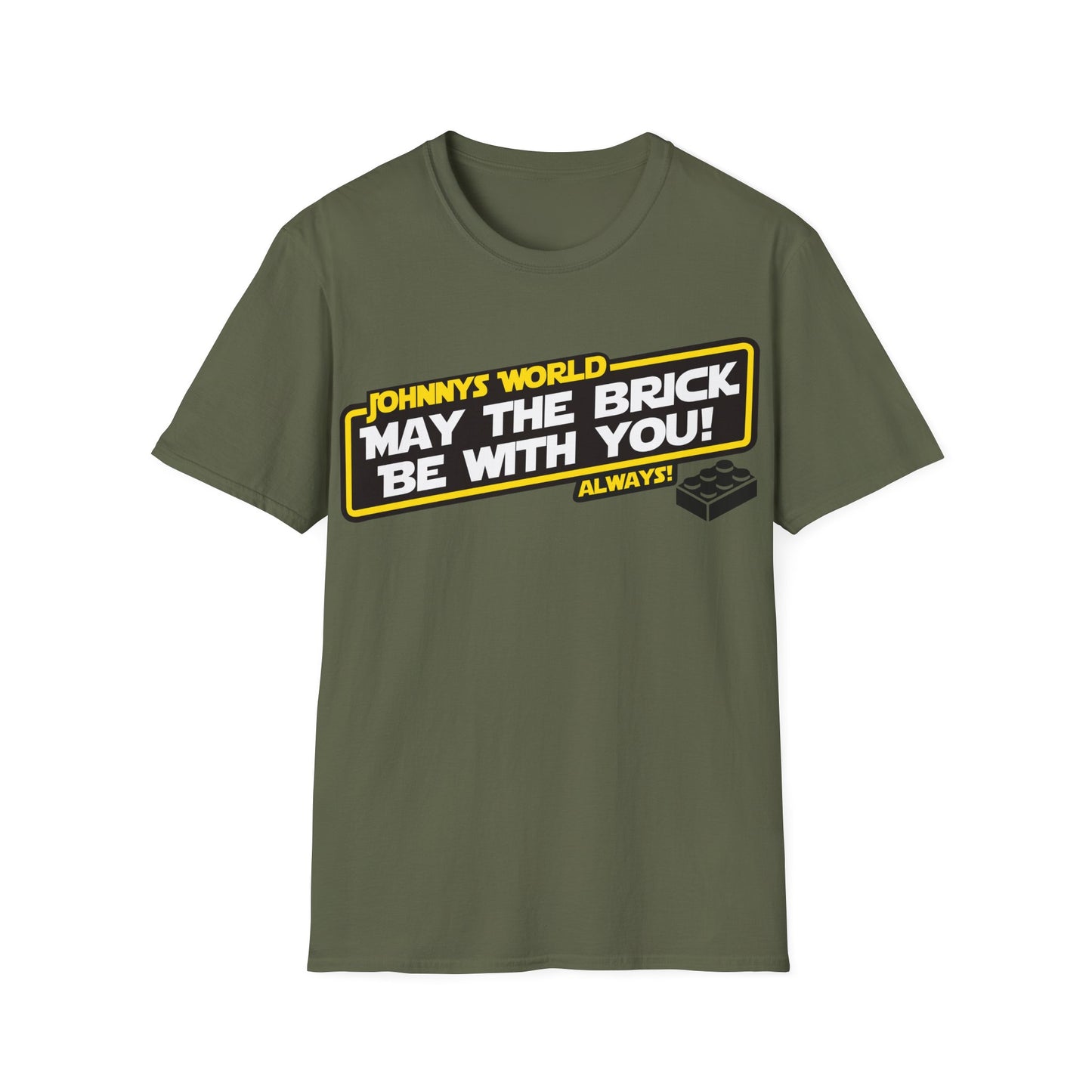 "May the Brick" Kuschel T-Shirt