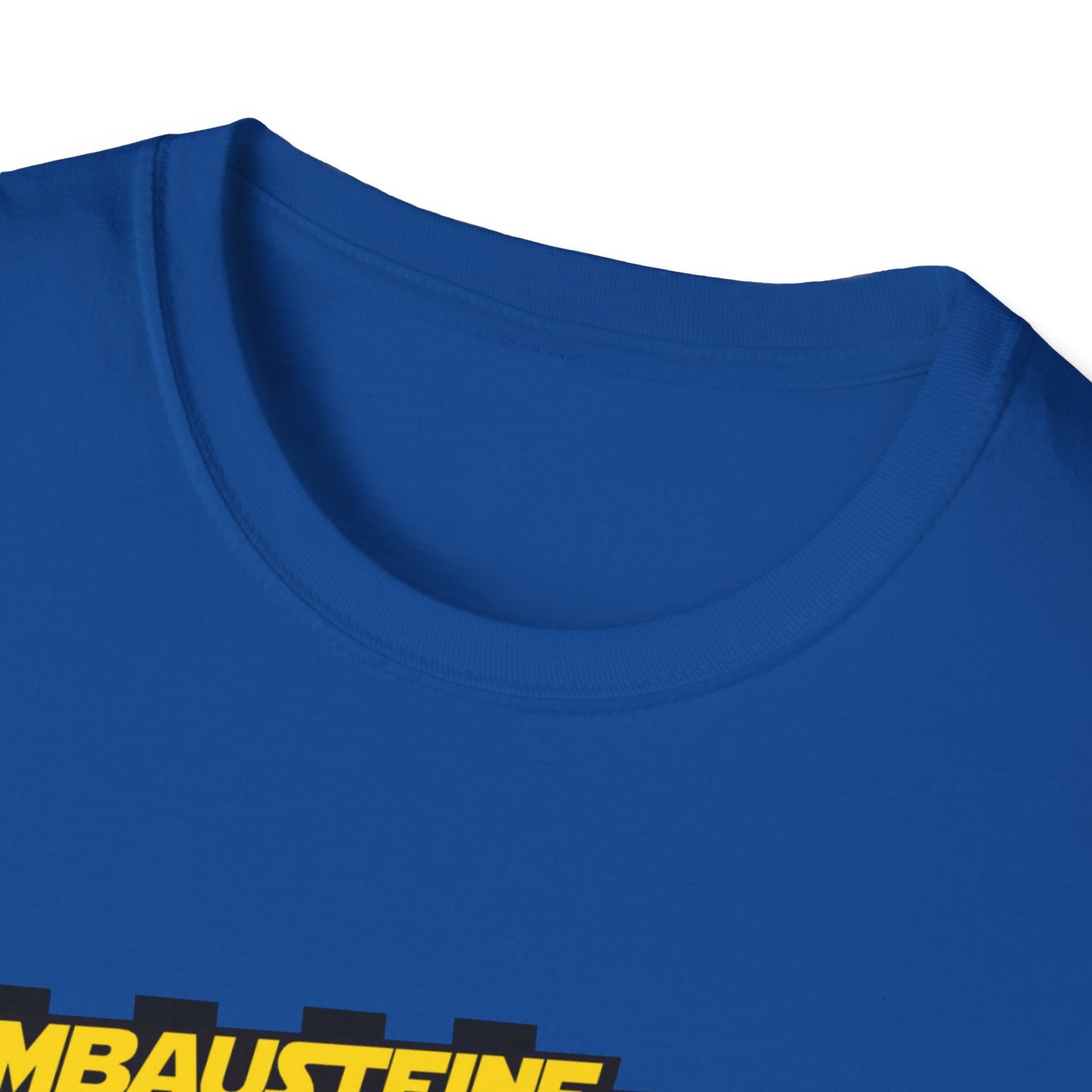 "Klemmbausteine - die Macht auf dem Bautisch!" Special-Black T-Shirt
