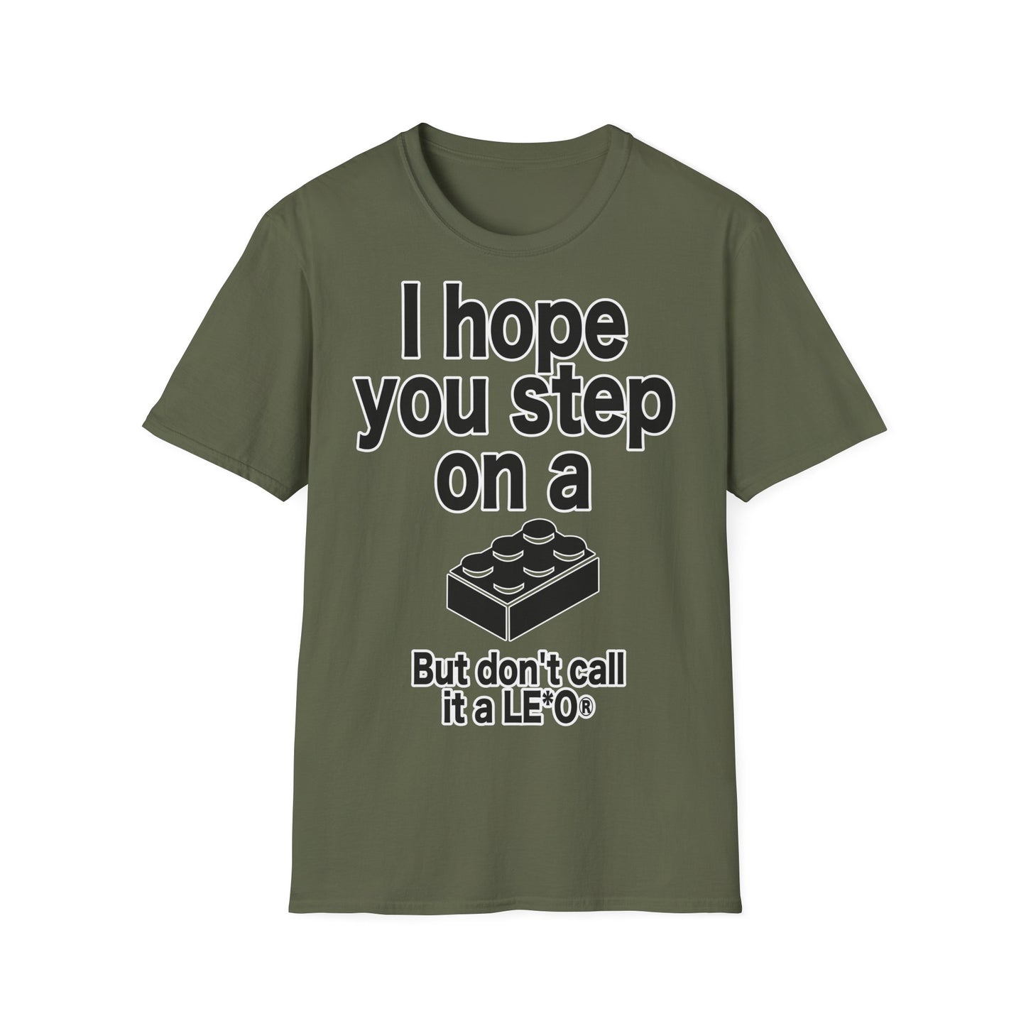 "Step on a Brick" Kuschel T-Shirt