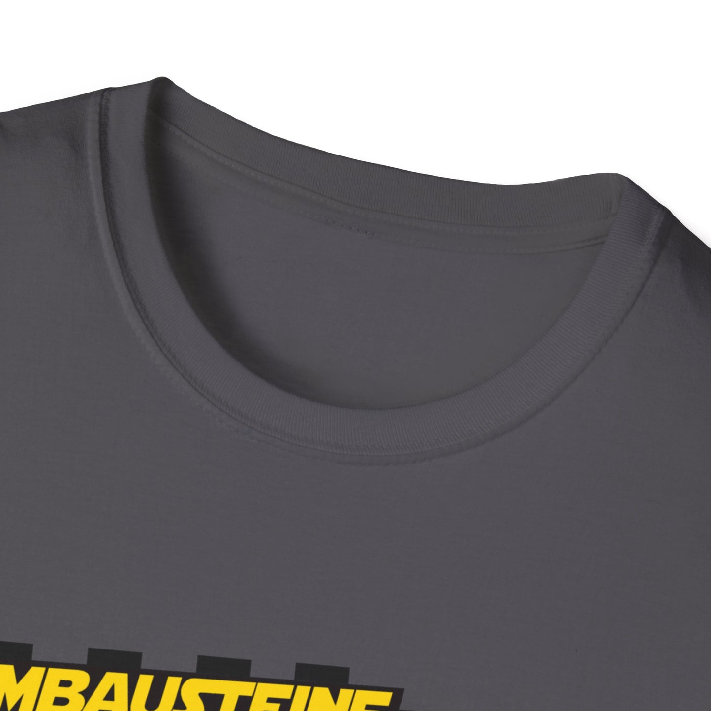 "Klemmbausteine - die Macht auf dem Bautisch!" Special-Black T-Shirt