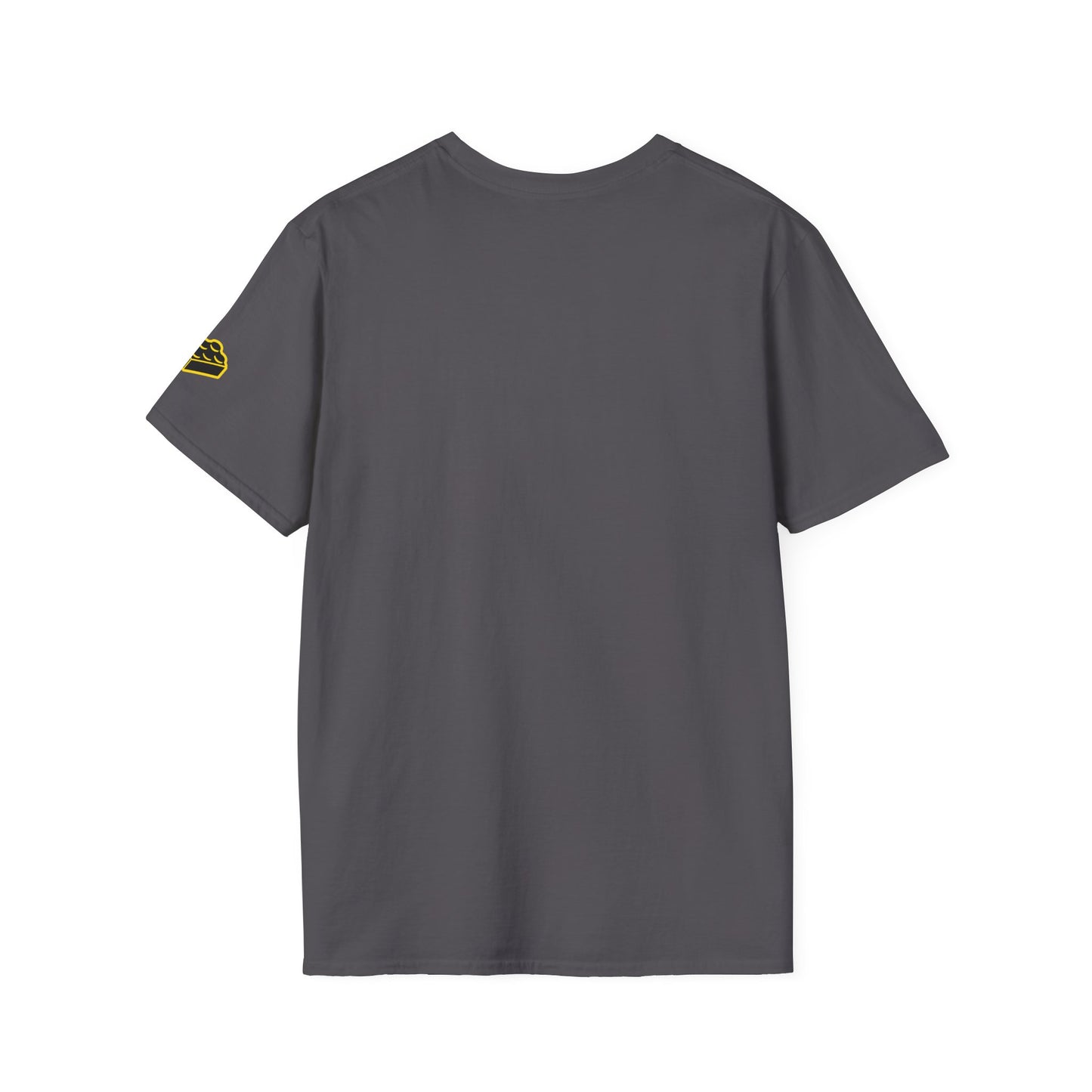 "Klemmbausteine - die Macht auf dem Bautisch!" Special-Black T-Shirt