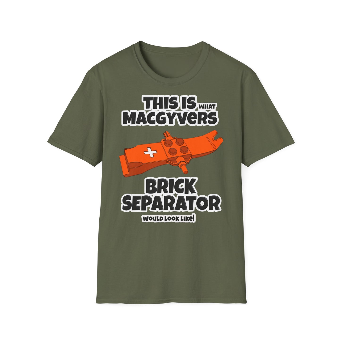 "Brick Separator" Soft T-Shirt