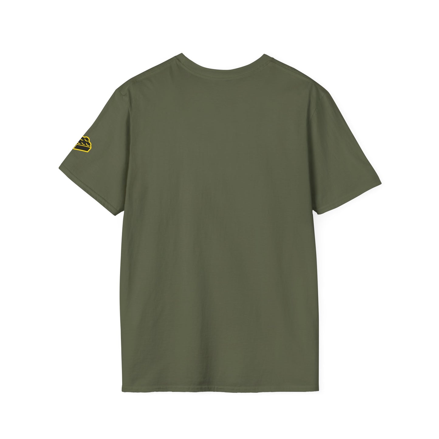 "Klemmbausteine - die Macht auf dem Bautisch!" Special-Black T-Shirt