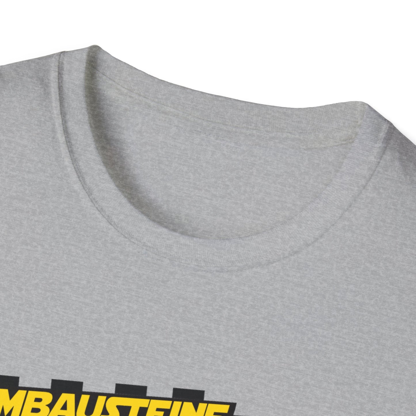 "Klemmbausteine - die Macht auf dem Bautisch!" Special-Black T-Shirt