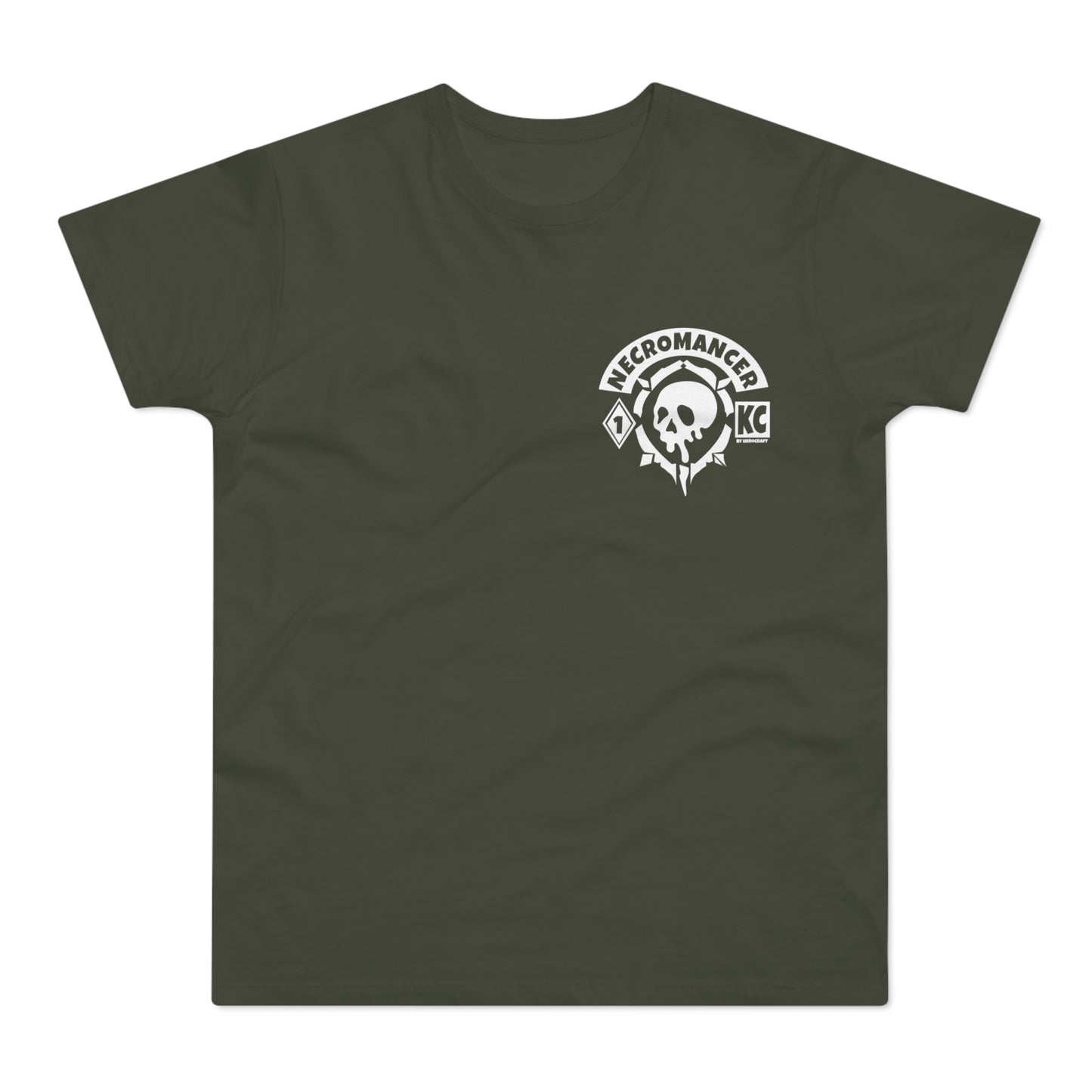Men's Necromancer T-Shirt - Skull Design - Perfect for Gamers & Halloween