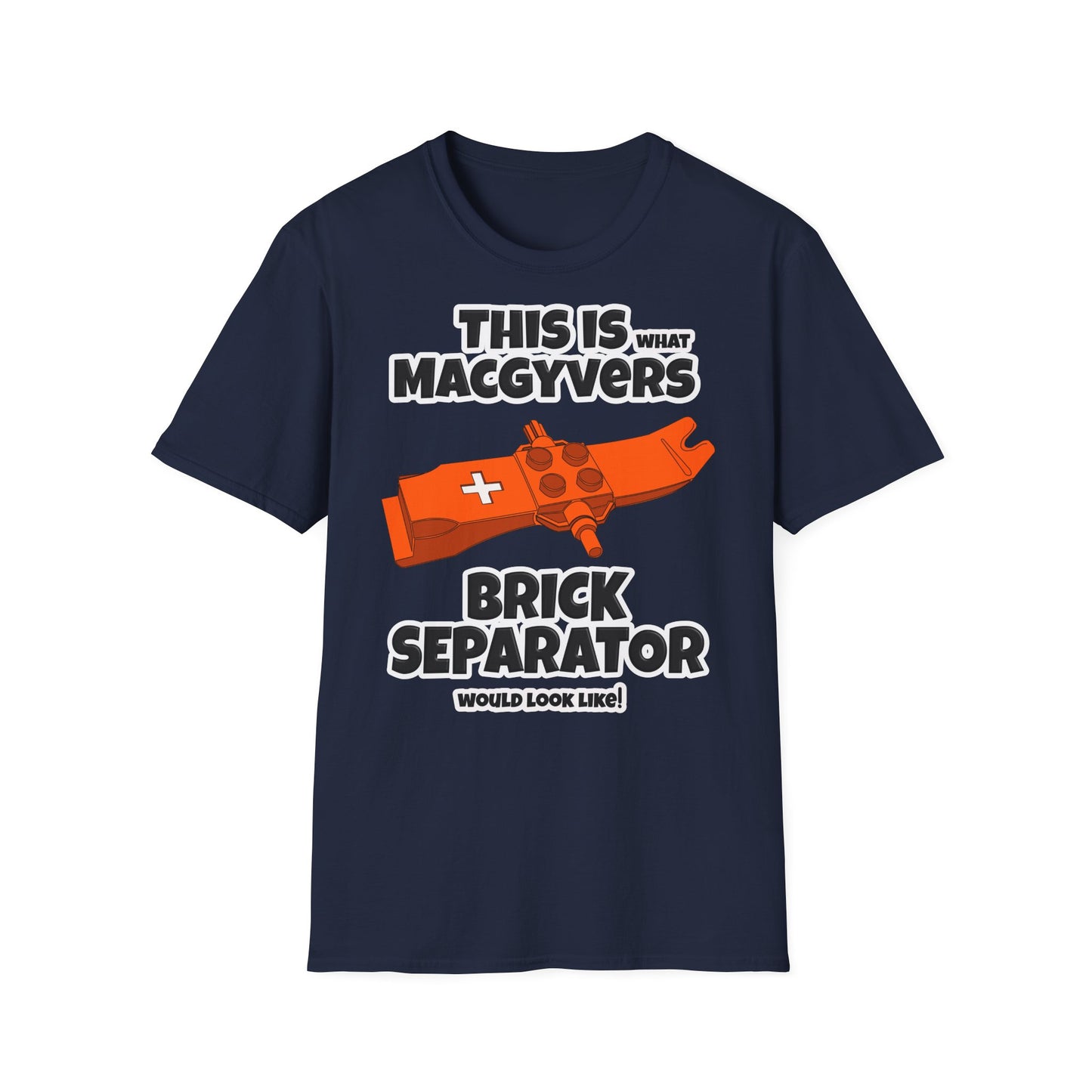 "Brick Separator" Soft T-Shirt