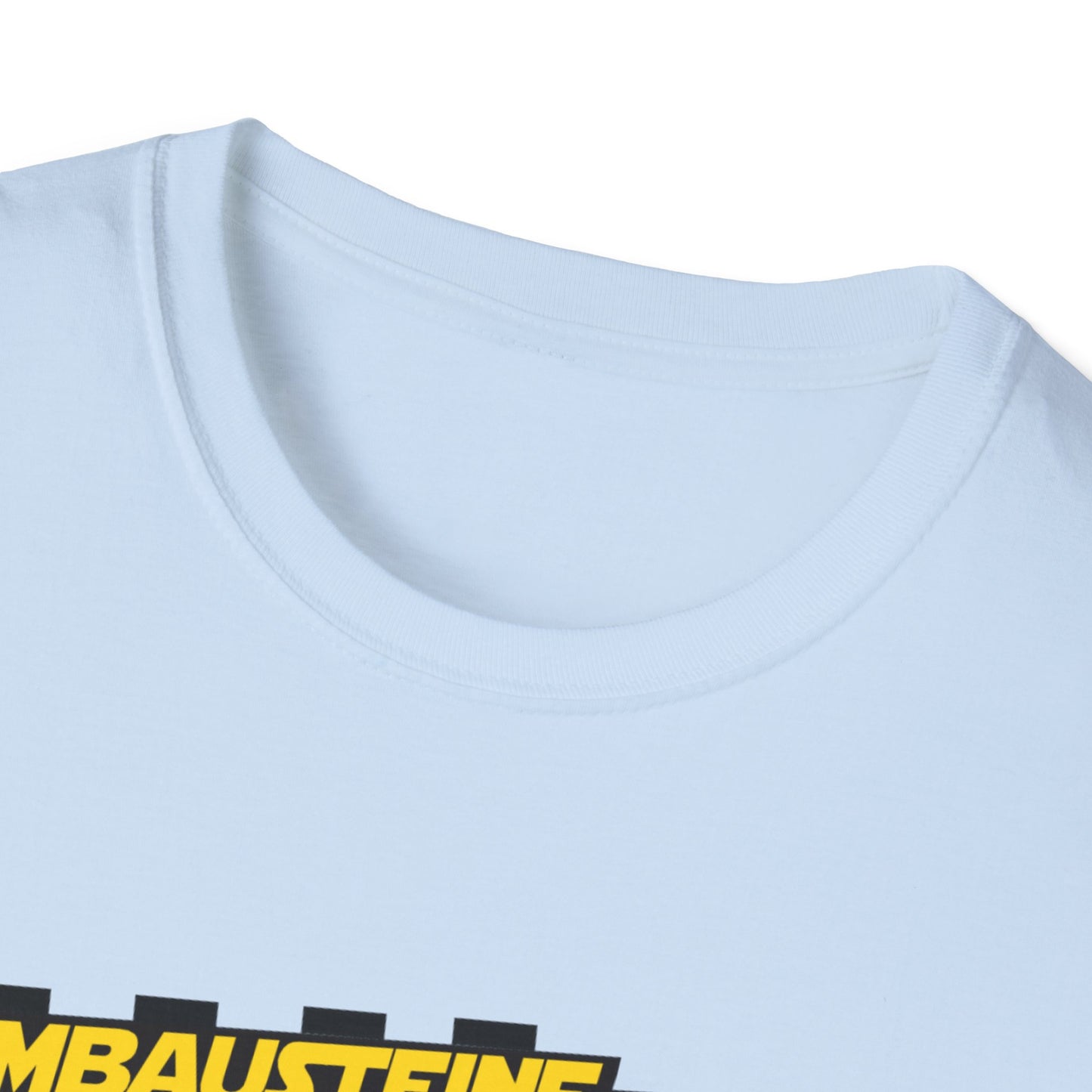 "Klemmbausteine - die Macht auf dem Bautisch!" Special-Black T-Shirt