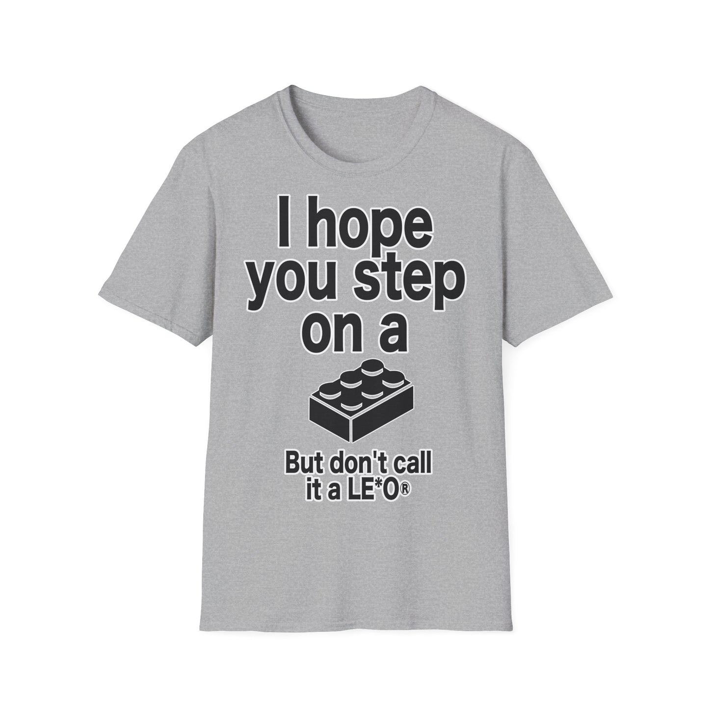 "Step on a Brick" Kuschel T-Shirt