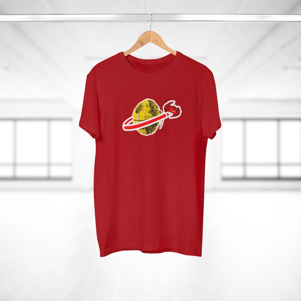 Dark Side Classic Space - Echte Kerle T-Shirt mit Rückenprint
