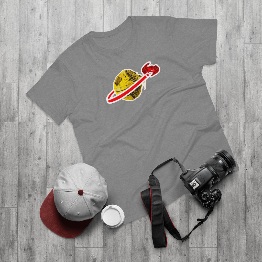 Dark Side Classic Space - Echte Kerle T-Shirt mit Rückenprint