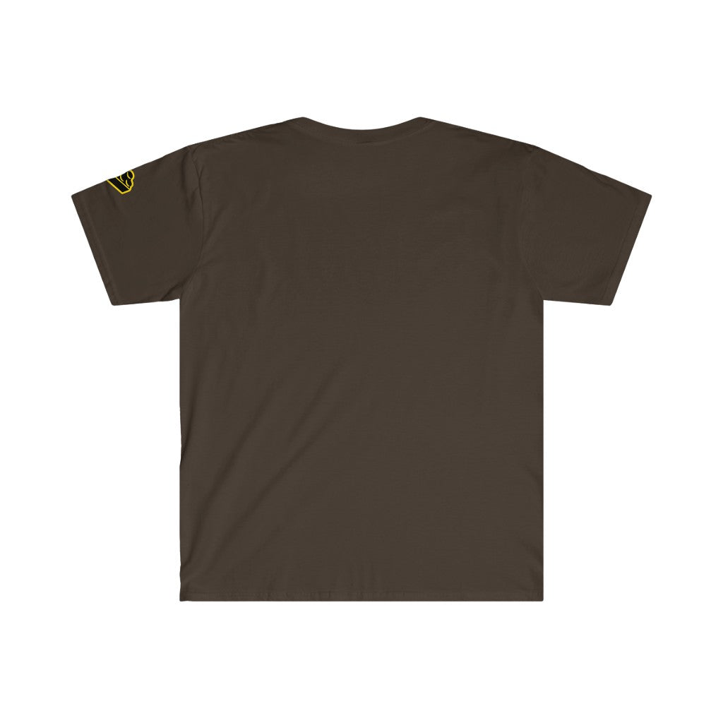 "Klemmbausteine - die Macht auf dem Bautisch!" Special-Black T-Shirt