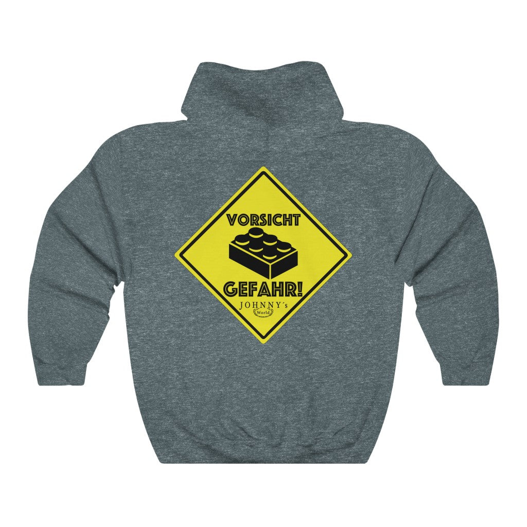 "Vorsicht Gefahr" Heavy Blend™ Hooded Sweatshirt