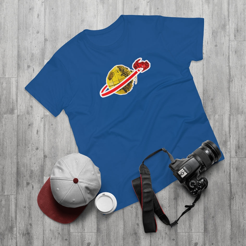 Dark Side Classic Space - Echte Kerle T-Shirt mit Rückenprint