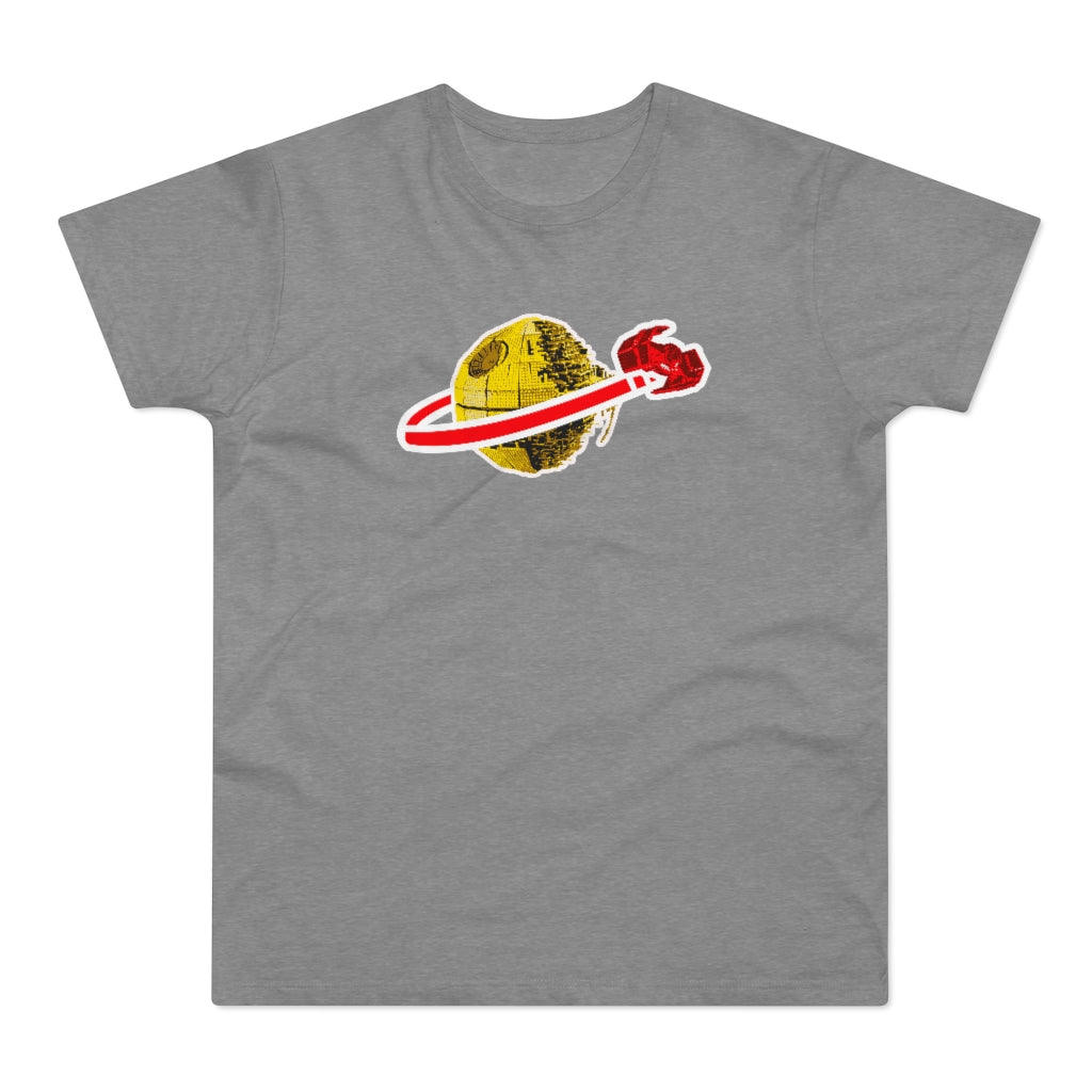 Dark Side Classic Space - Echte Kerle T-Shirt mit Rückenprint