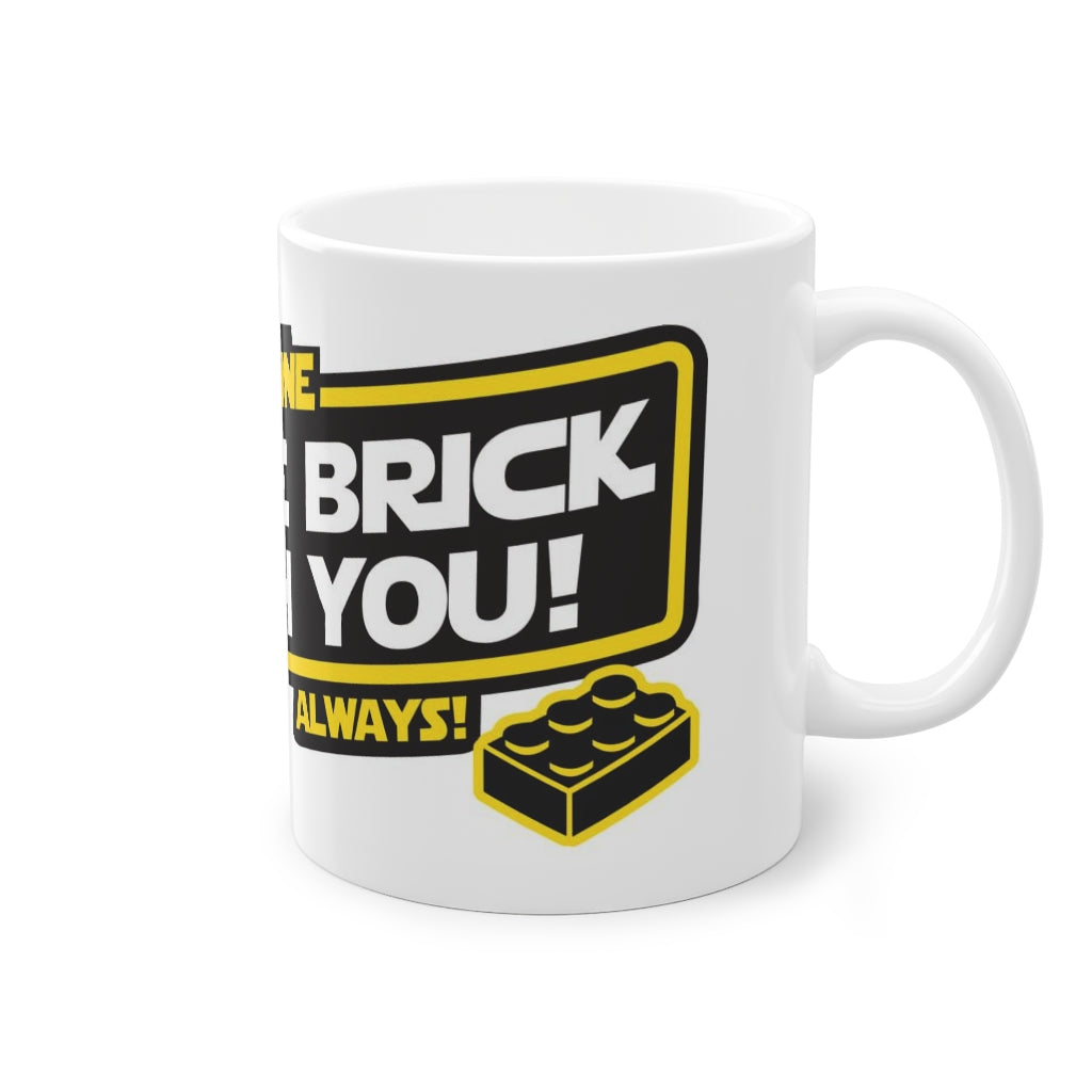 "Klemmbausteine - die Macht auf dem Bautisch" Kaffeepot 11oz