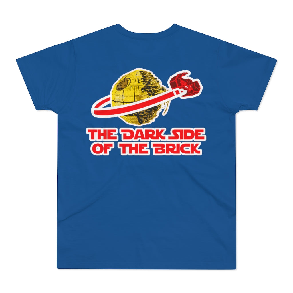 Dark Side Classic Space - Echte Kerle T-Shirt mit Rückenprint