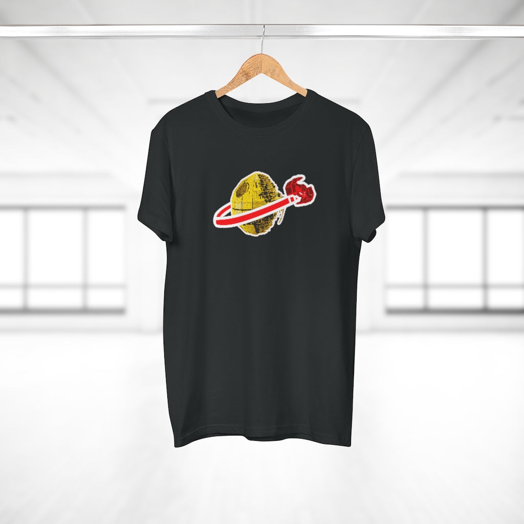 Dark Side Classic Space - Echte Kerle T-Shirt mit Rückenprint