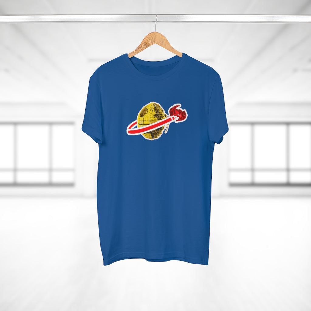 Dark Side Classic Space - Echte Kerle T-Shirt mit Rückenprint