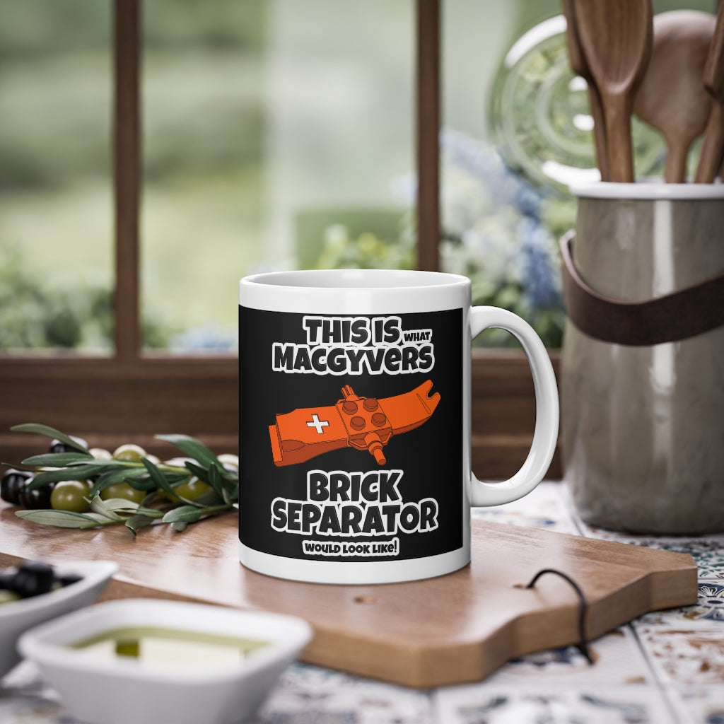 "MacGyvers Teiletrenner" Kaffeepott 11oz