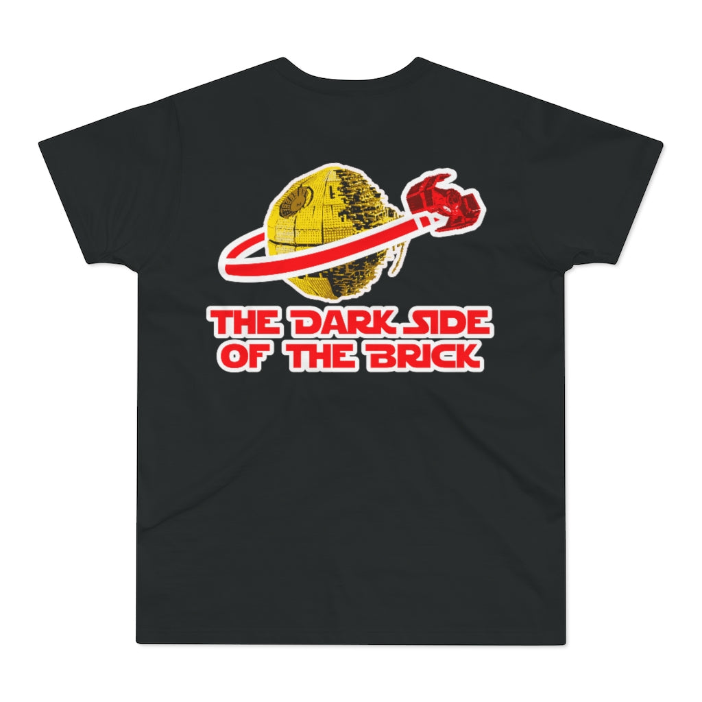 Dark Side Classic Space - Echte Kerle T-Shirt mit Rückenprint