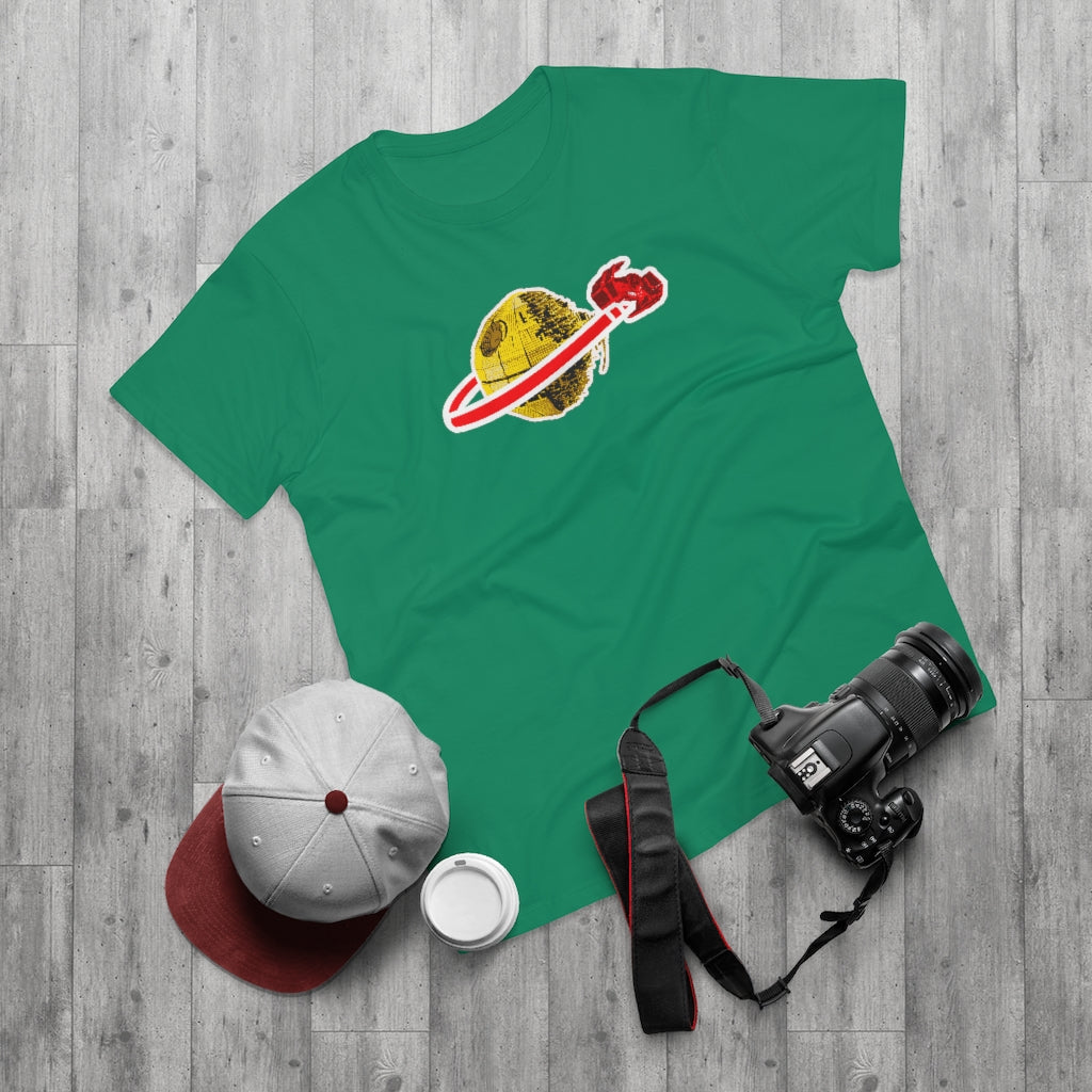 Dark Side Classic Space - Echte Kerle T-Shirt mit Rückenprint