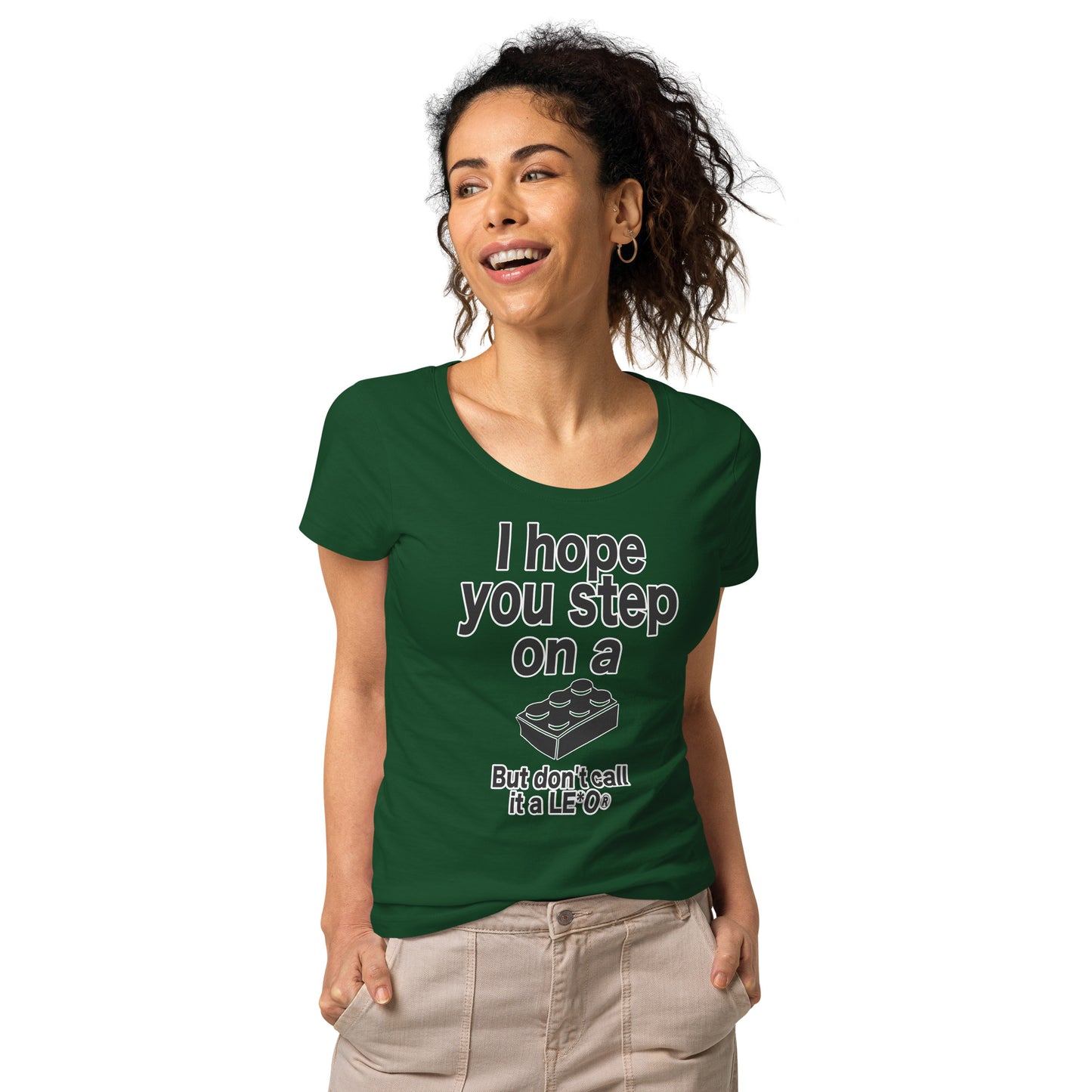 "Step on a Brick" Mädels T-Shirt Kopie