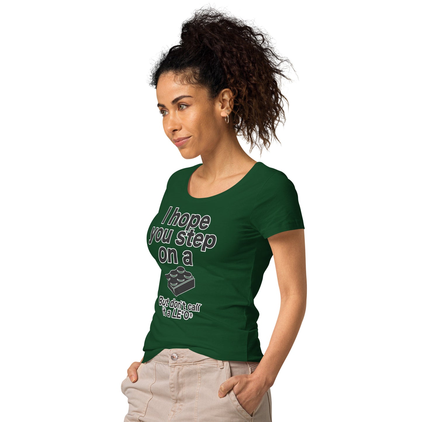 "Step on a Brick" Mädels T-Shirt Kopie