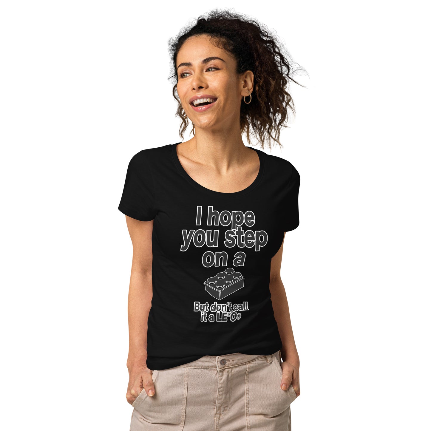 "Step on a Brick" Mädels T-Shirt Kopie