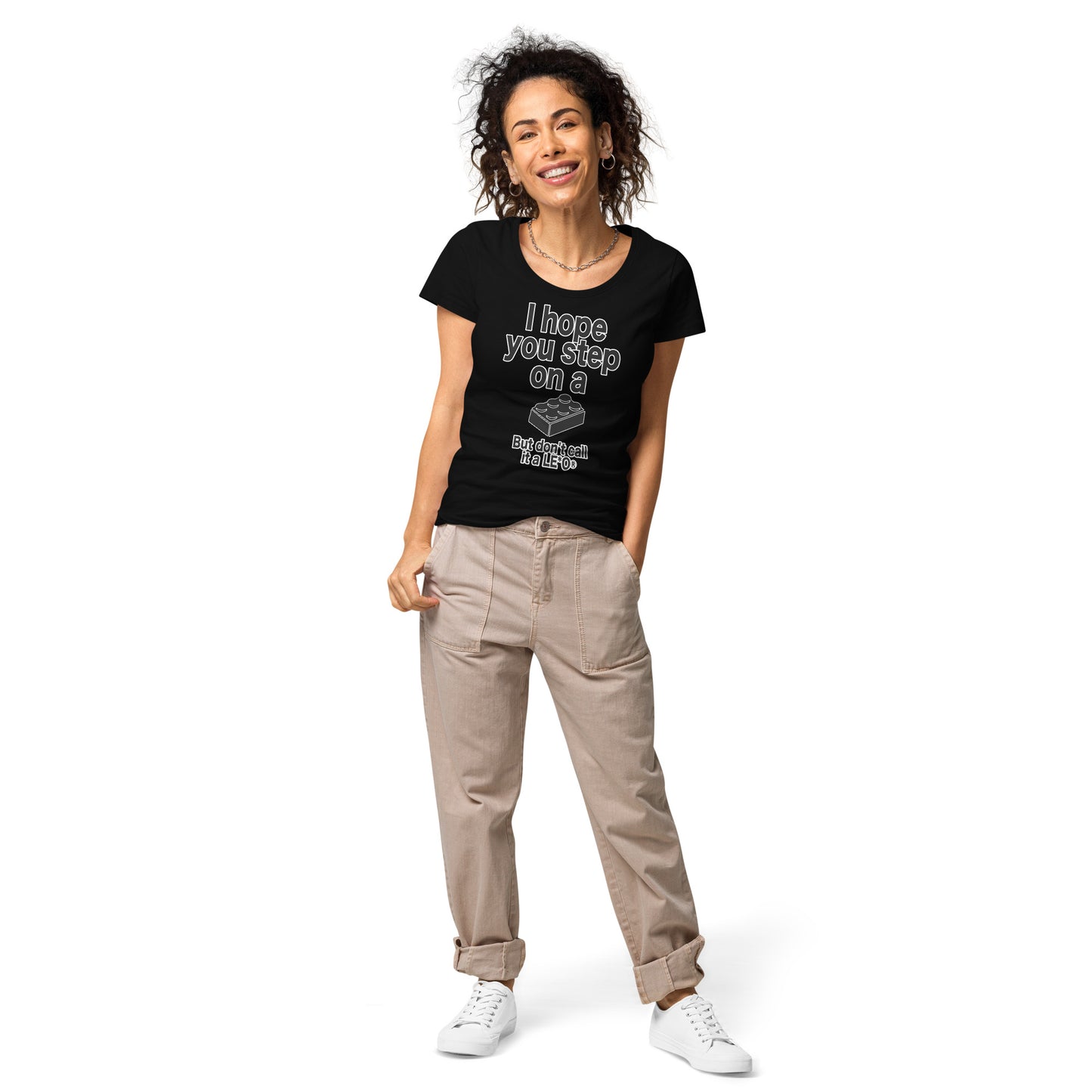 "Step on a Brick" Mädels T-Shirt Kopie