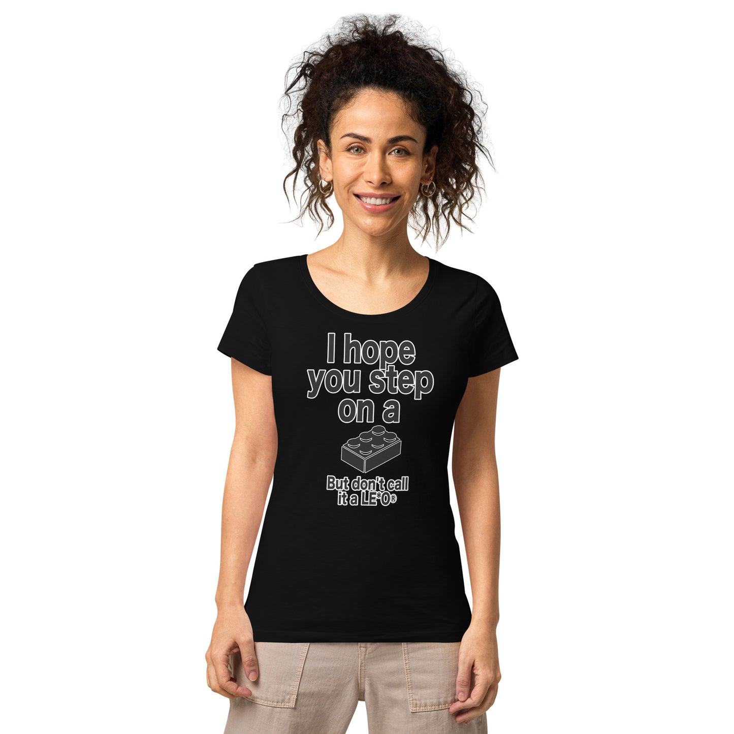 "Step on a Brick" Mädels T-Shirt Kopie