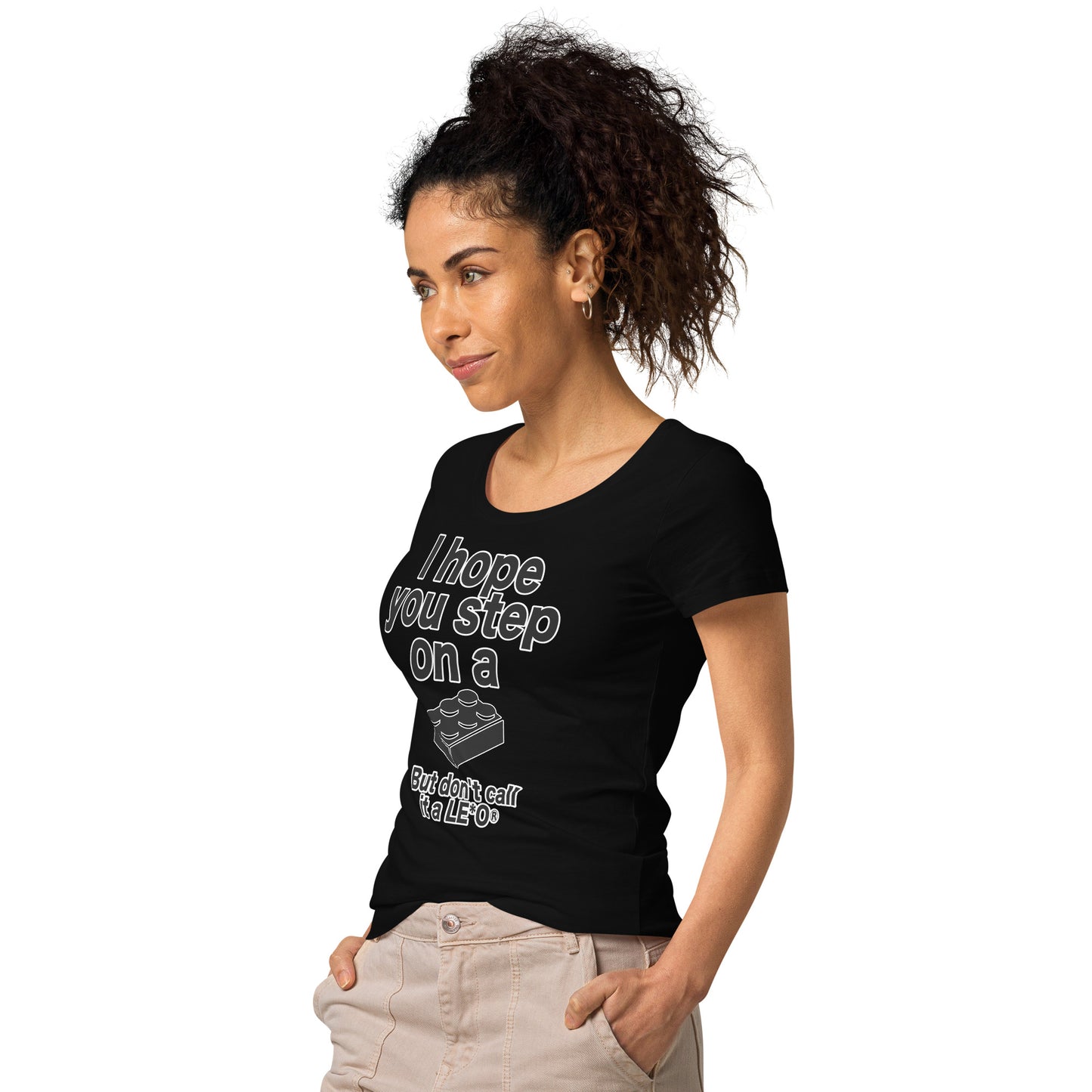 "Step on a Brick" Mädels T-Shirt Kopie