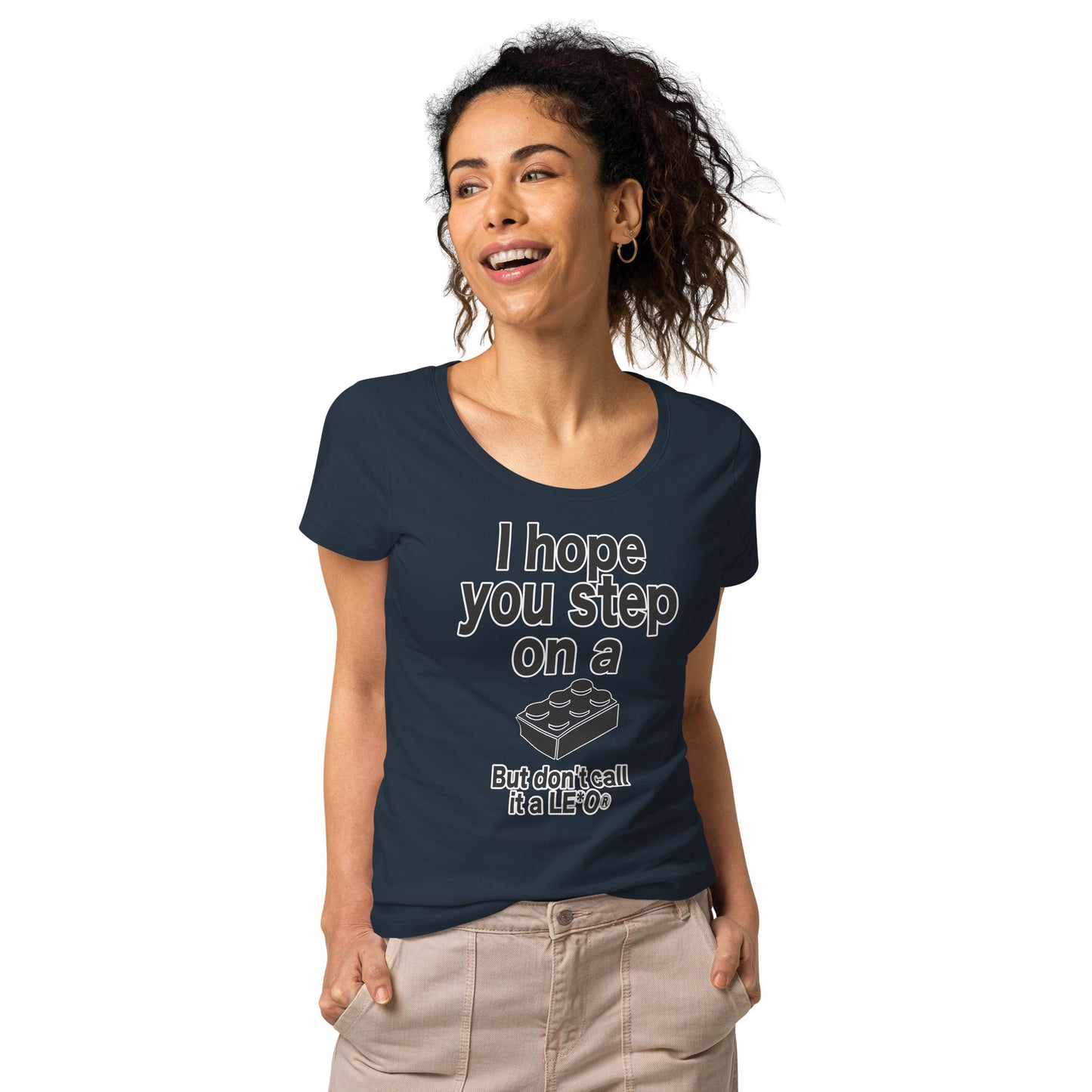 "Step on a Brick" Mädels T-Shirt Kopie
