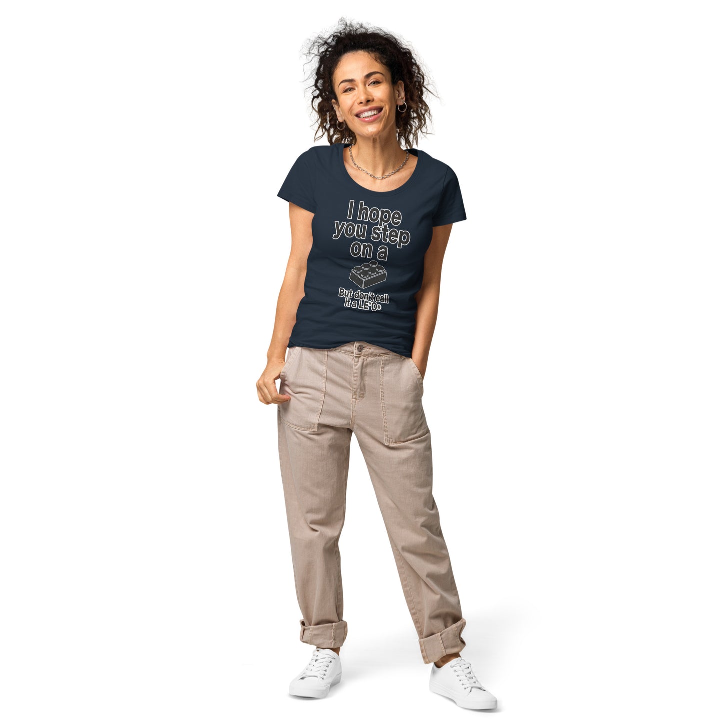 "Step on a Brick" Mädels T-Shirt Kopie
