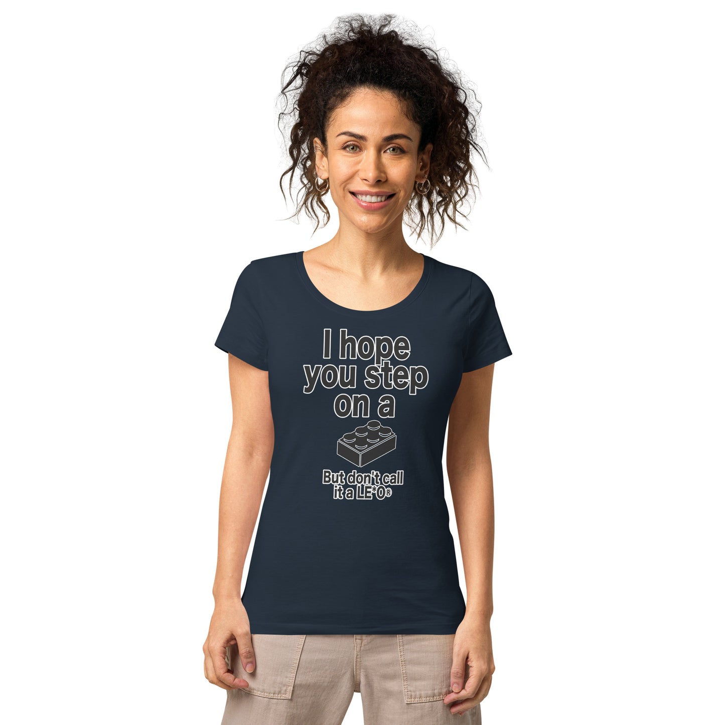 "Step on a Brick" Mädels T-Shirt Kopie