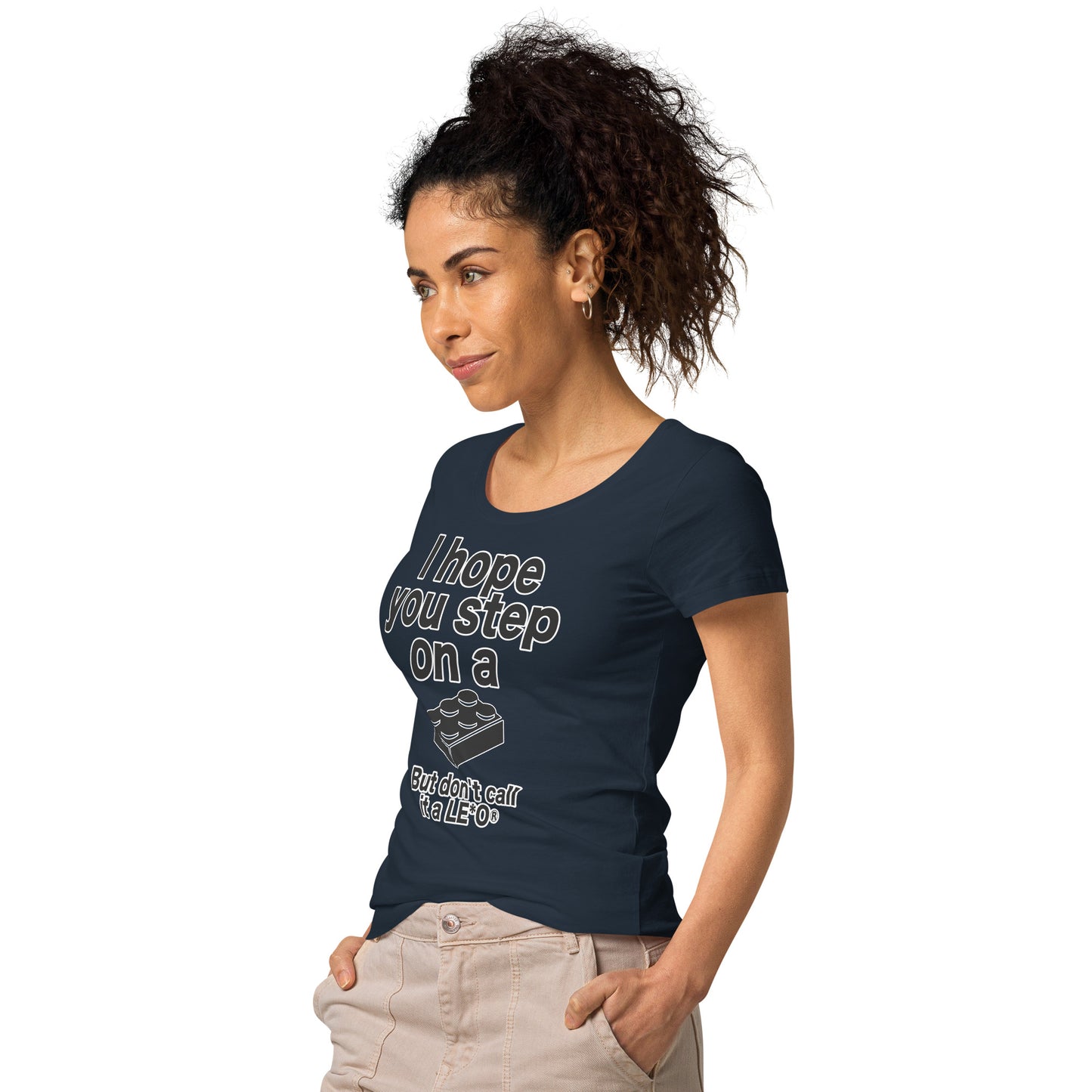"Step on a Brick" Mädels T-Shirt Kopie