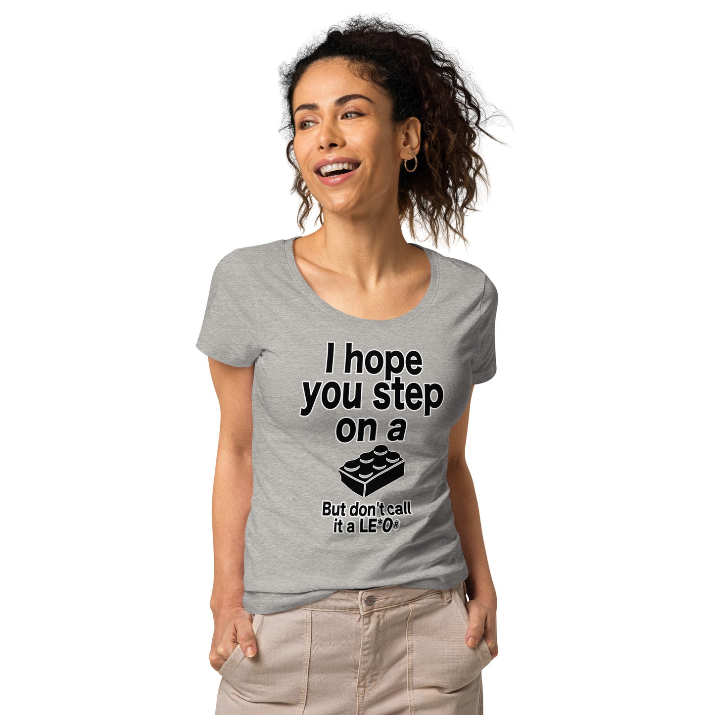 "Step on a Brick" Mädels T-Shirt Kopie