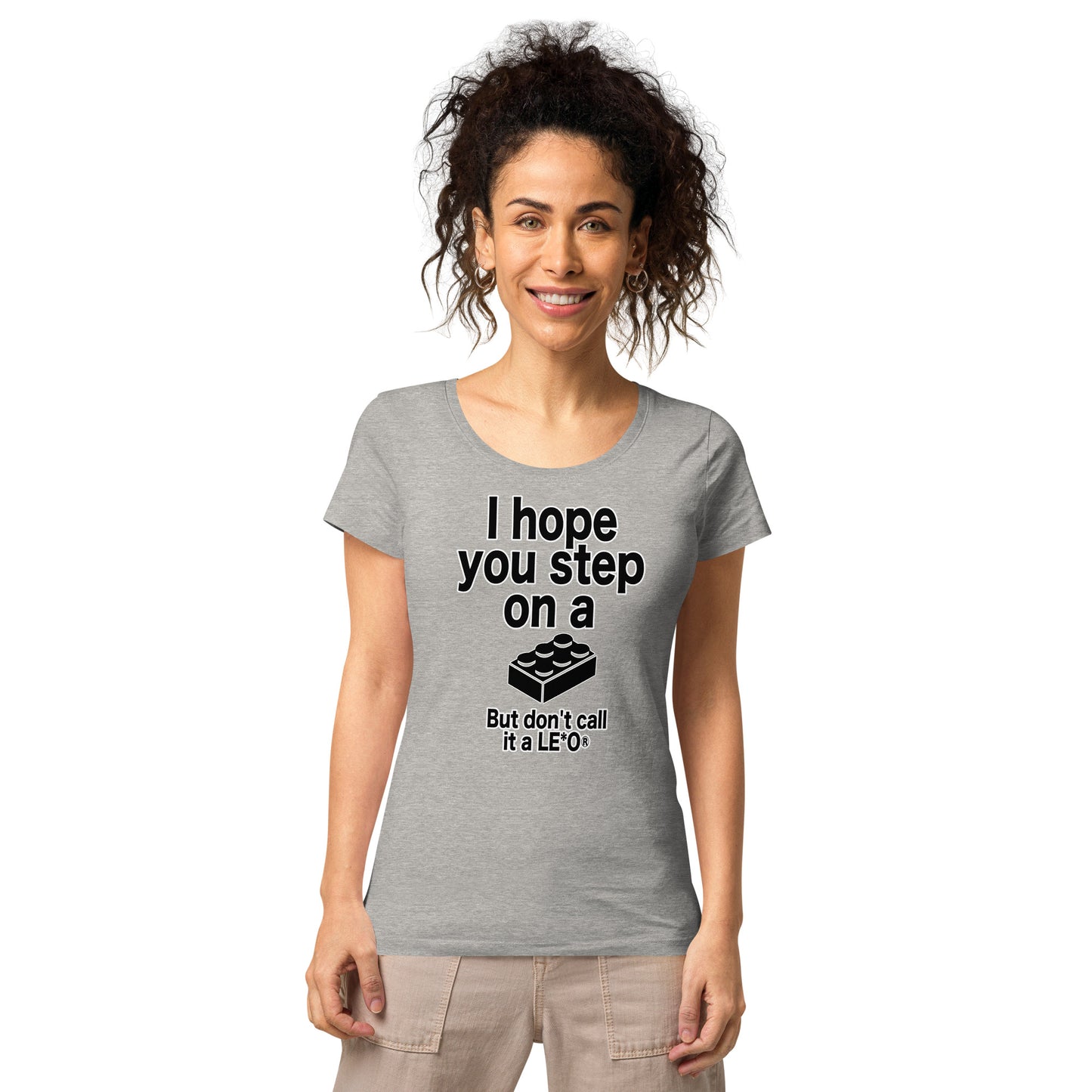 "Step on a Brick" Mädels T-Shirt Kopie