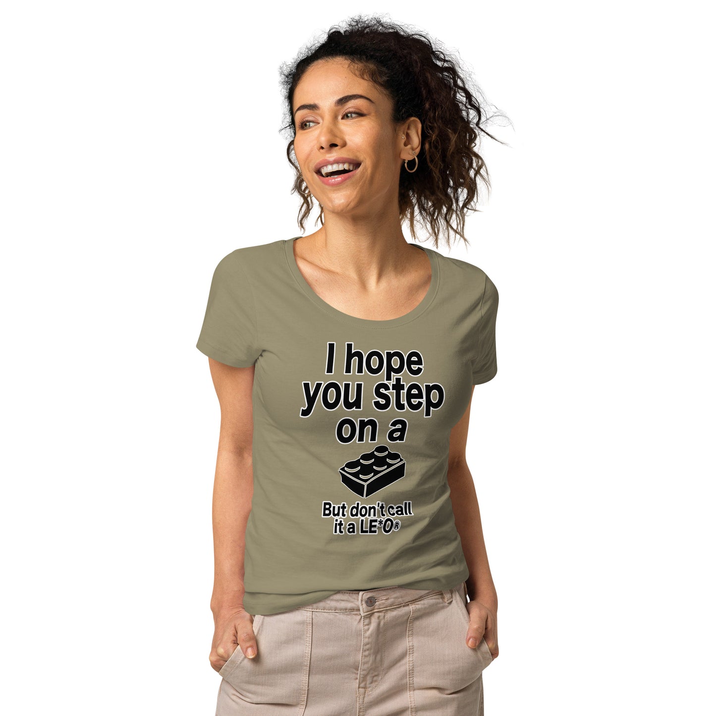 "Step on a Brick" Mädels T-Shirt Kopie