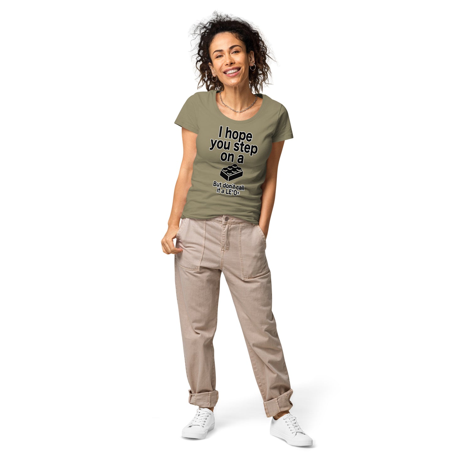"Step on a Brick" Mädels T-Shirt Kopie