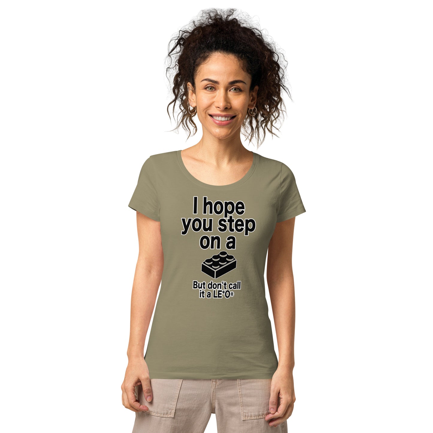 "Step on a Brick" Mädels T-Shirt Kopie