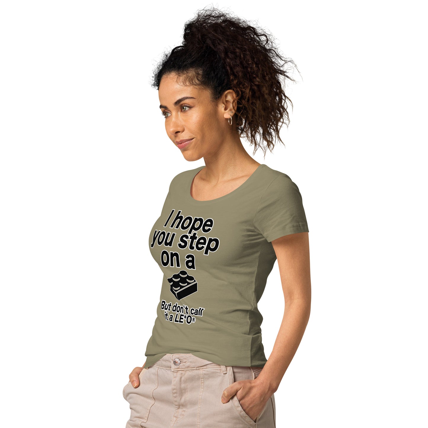 "Step on a Brick" Mädels T-Shirt Kopie