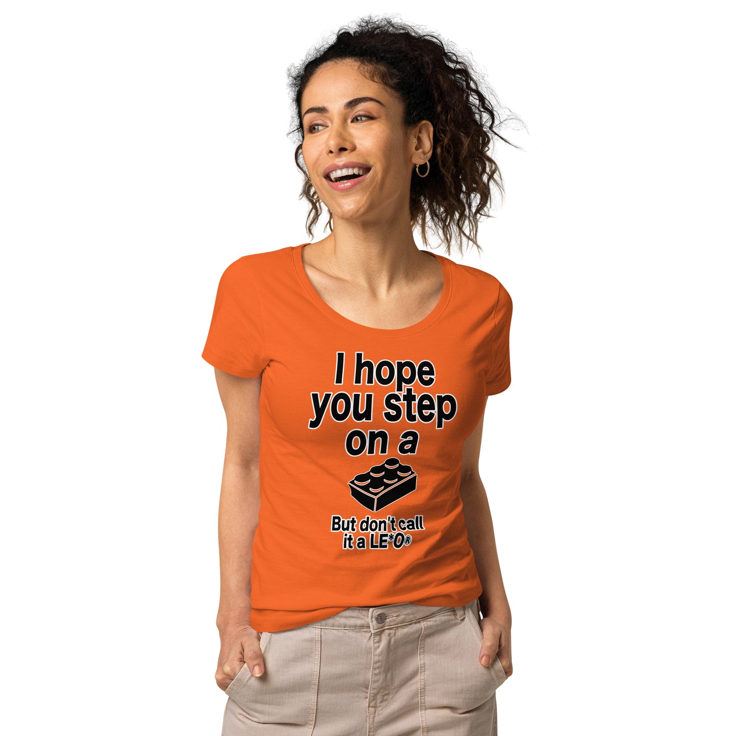 "Step on a Brick" Mädels T-Shirt Kopie