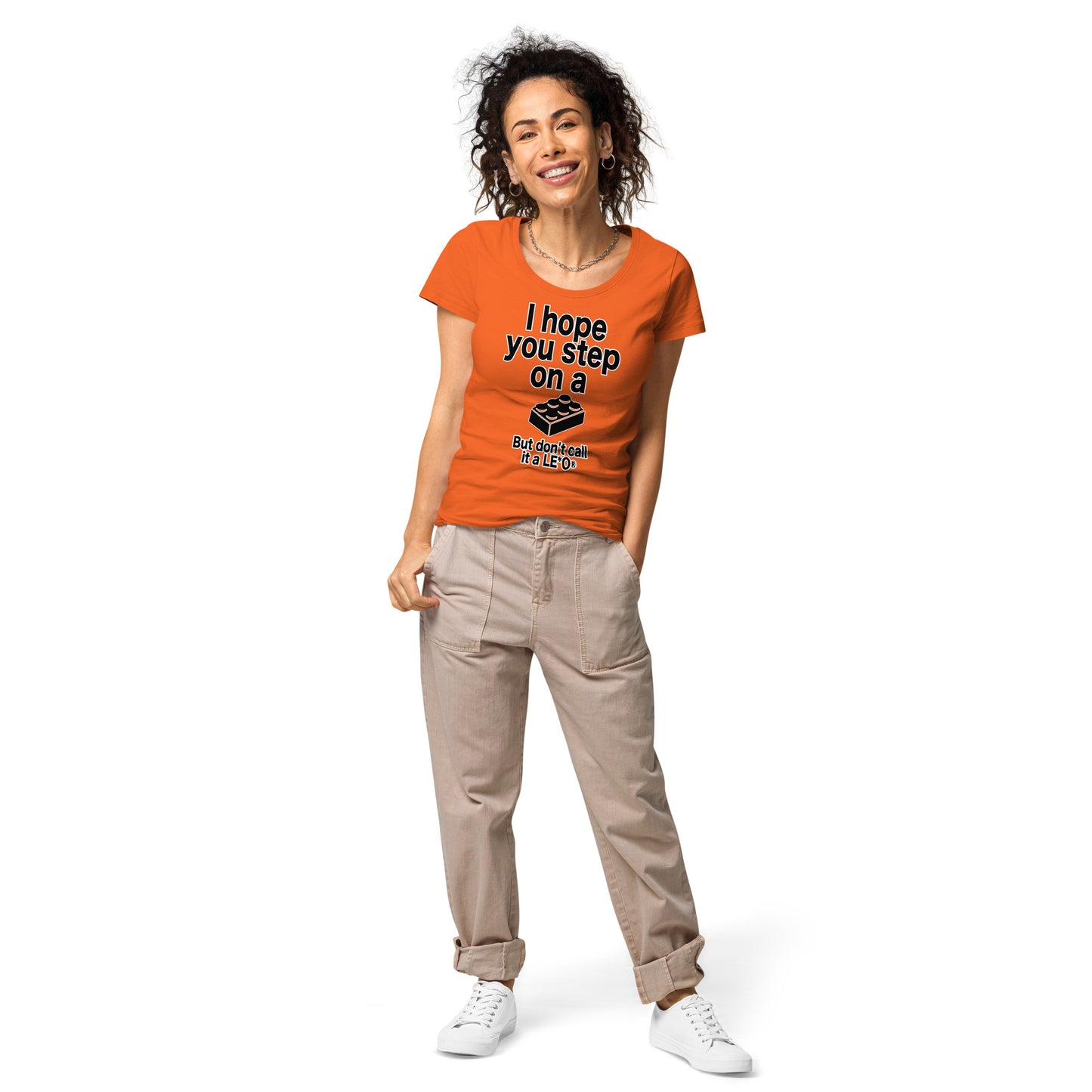"Step on a Brick" Mädels T-Shirt Kopie