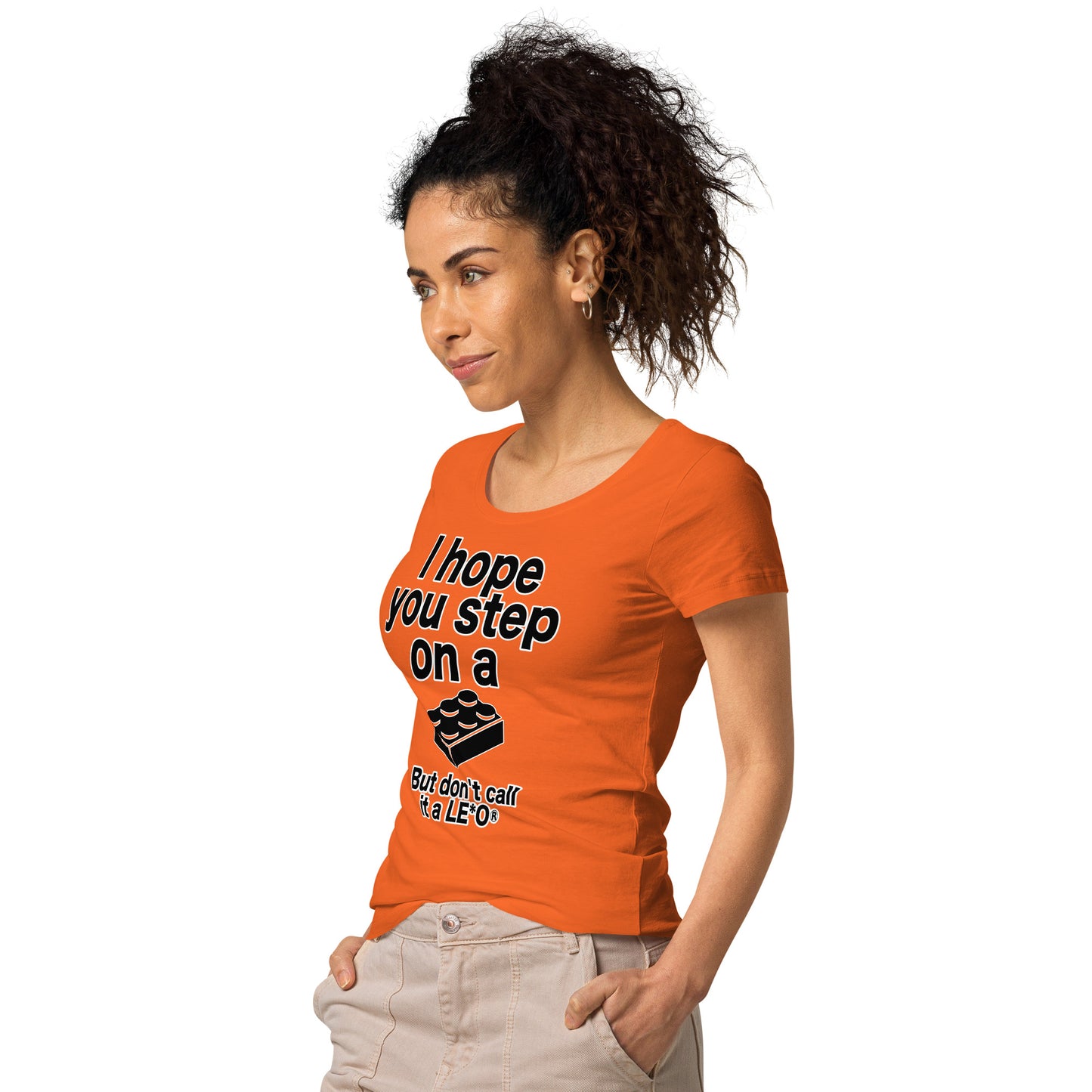"Step on a Brick" Mädels T-Shirt Kopie