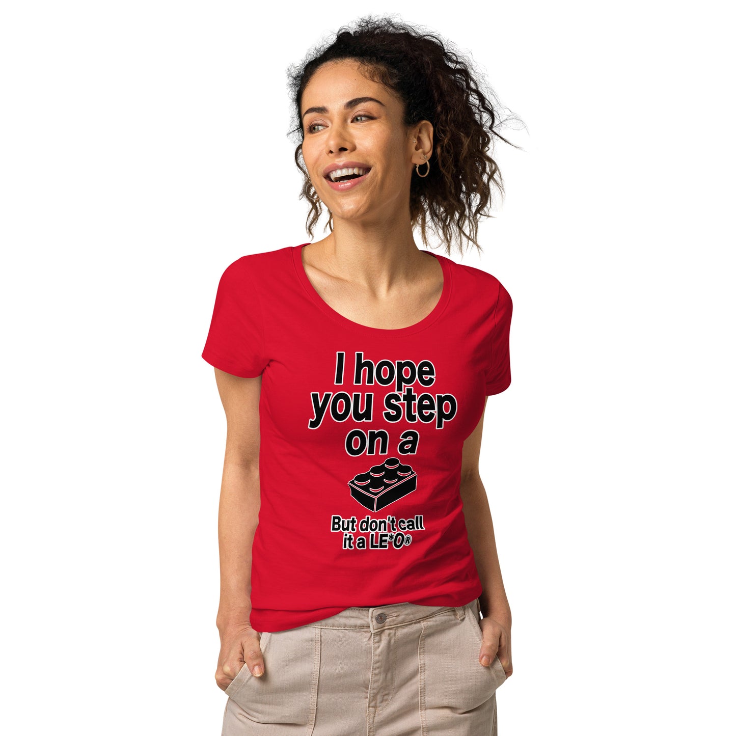 "Step on a Brick" Mädels T-Shirt Kopie