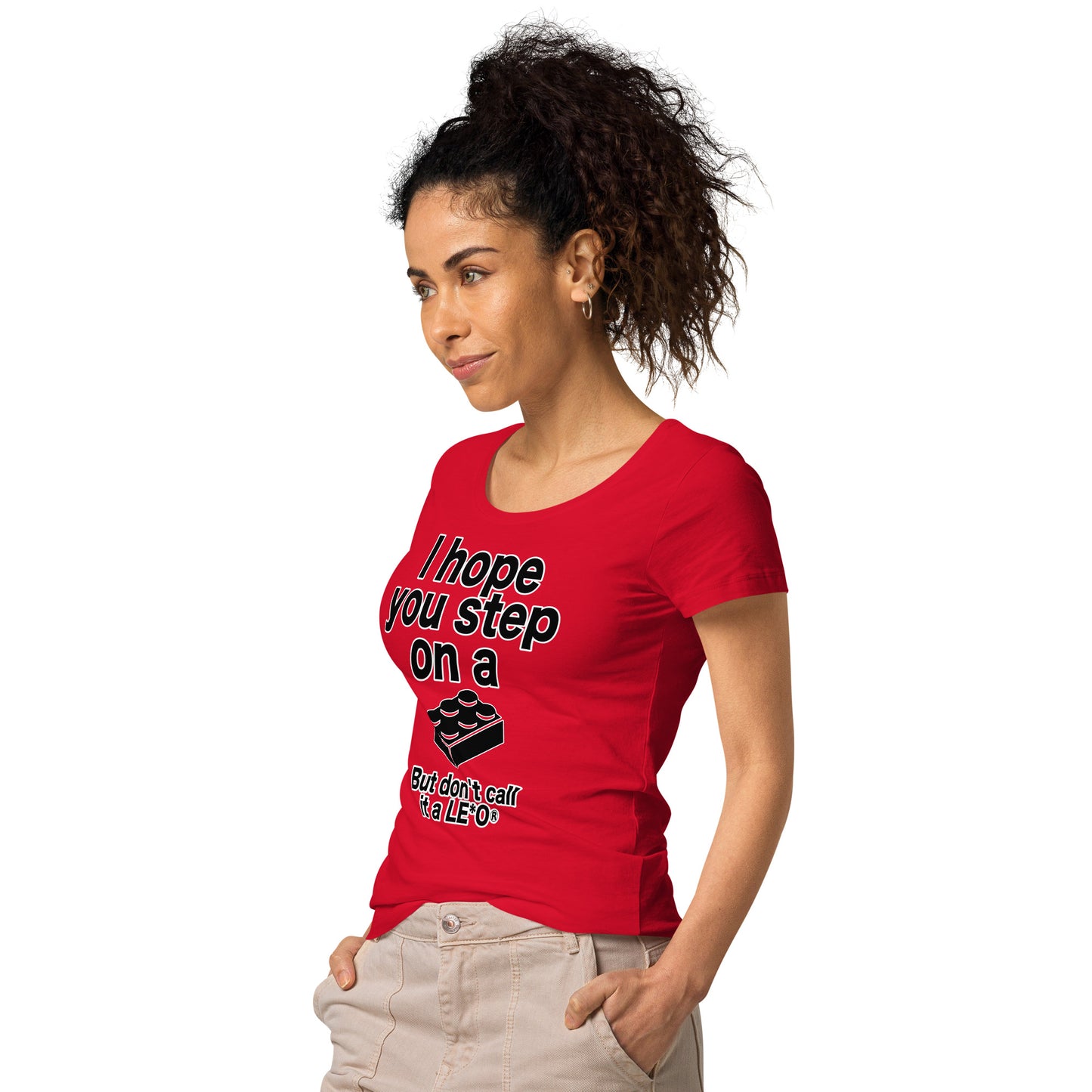 "Step on a Brick" Mädels T-Shirt Kopie